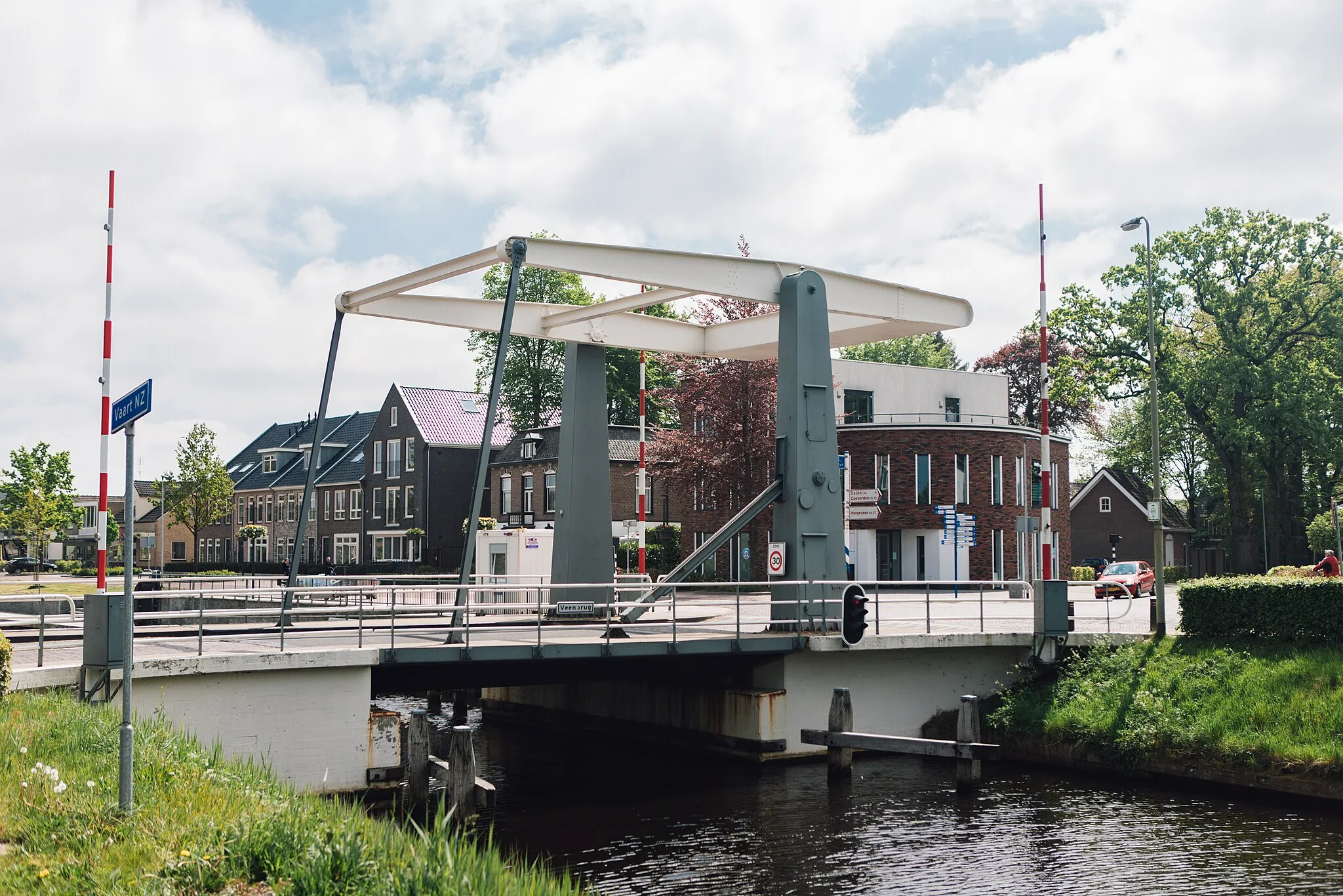 Photo showing: Ophaalbrug in Nieuw-Amsterdam