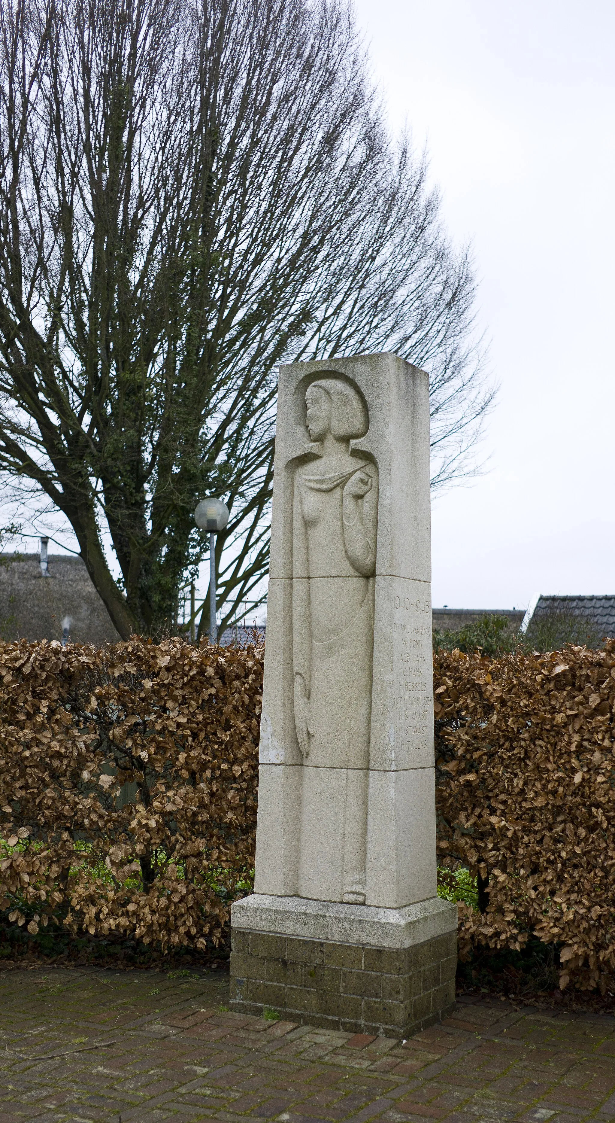 Photo showing: This is an image of a war memorial in the Netherlands, number: