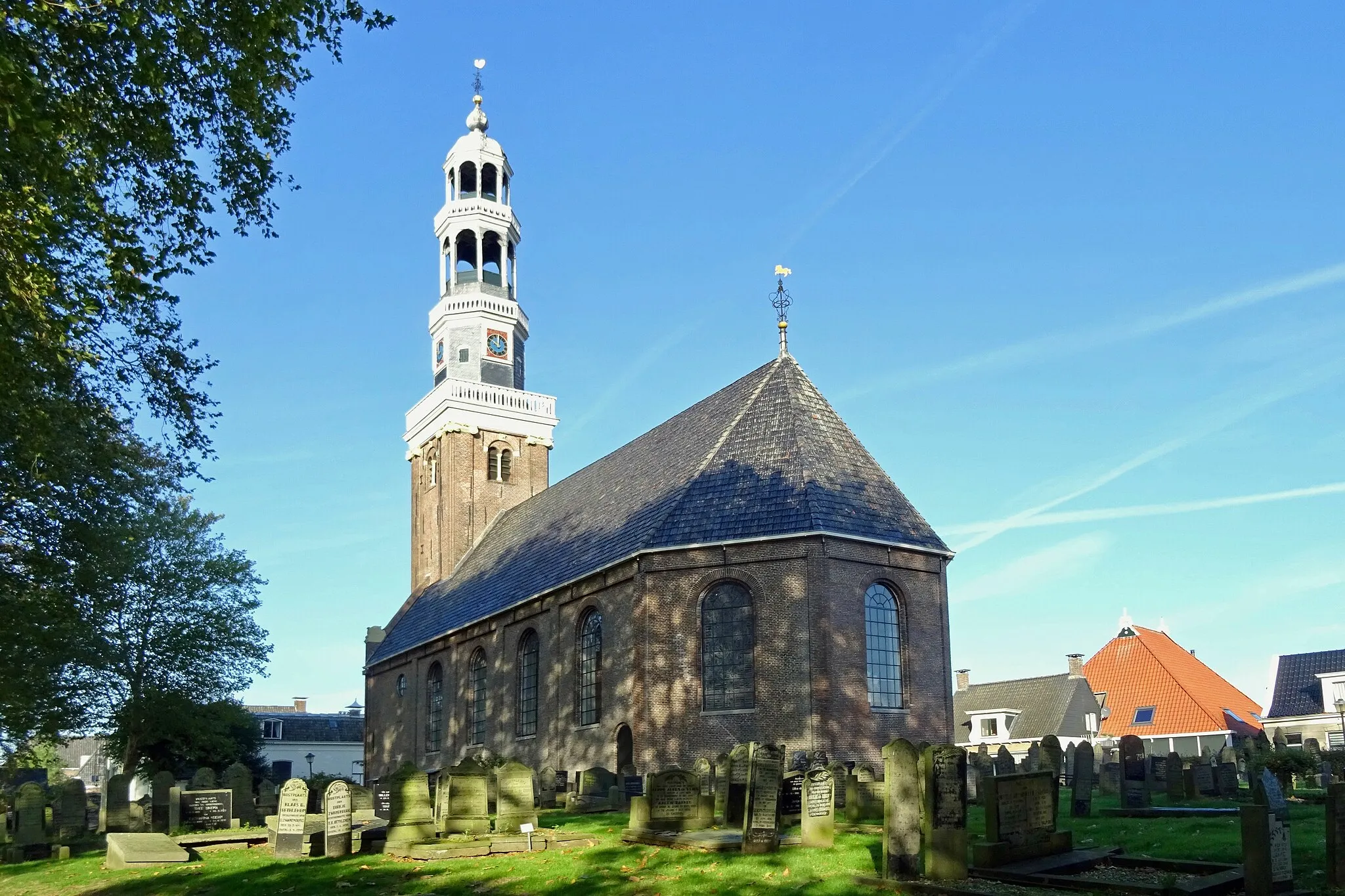 Photo showing: De Doelhofkerk van Aldeboarn gezien vanaf de oostzijde