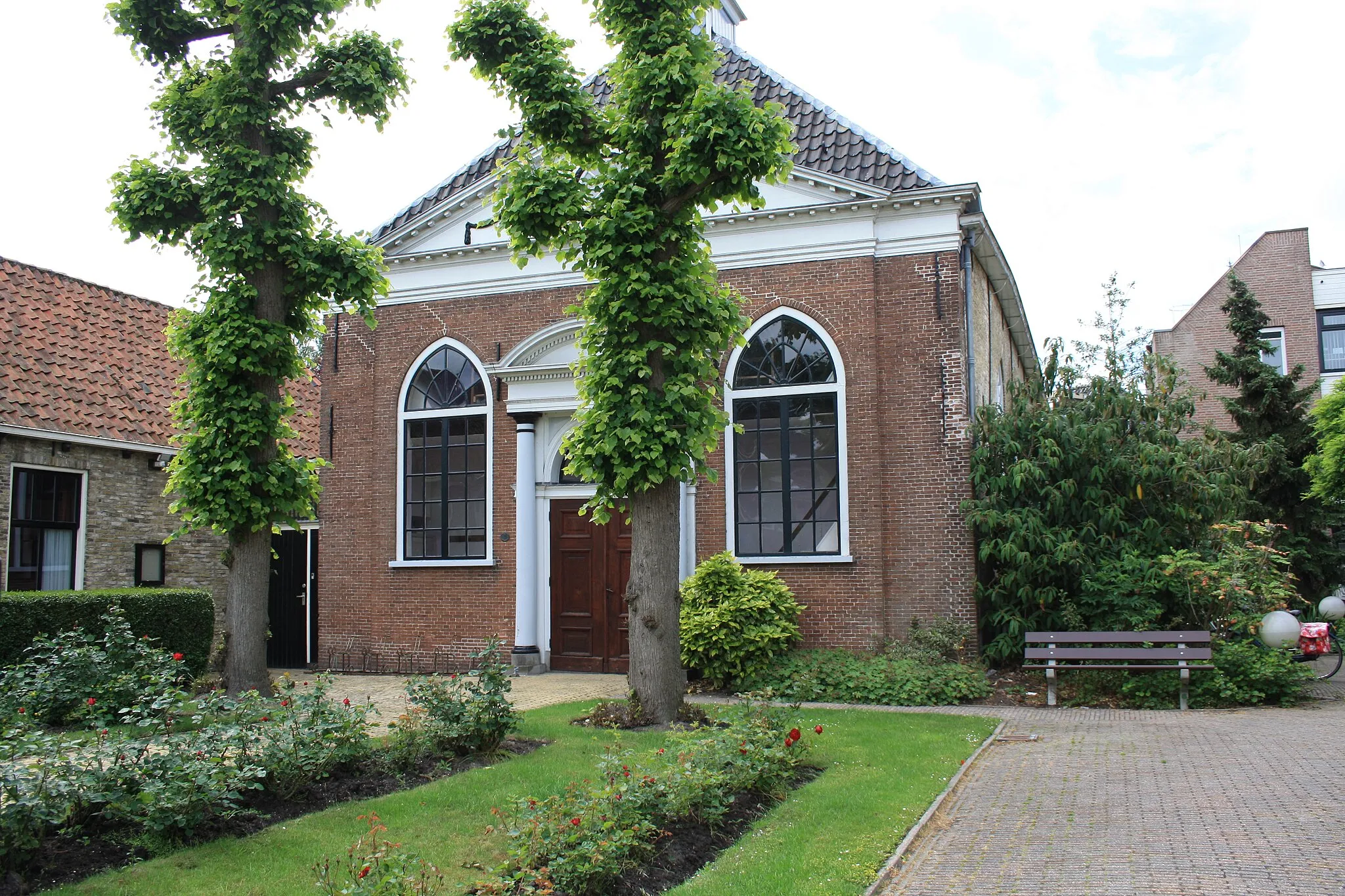 Photo showing: Doopsgezinde kerk in Bolsward - Skilwijk 29 - rm 9867