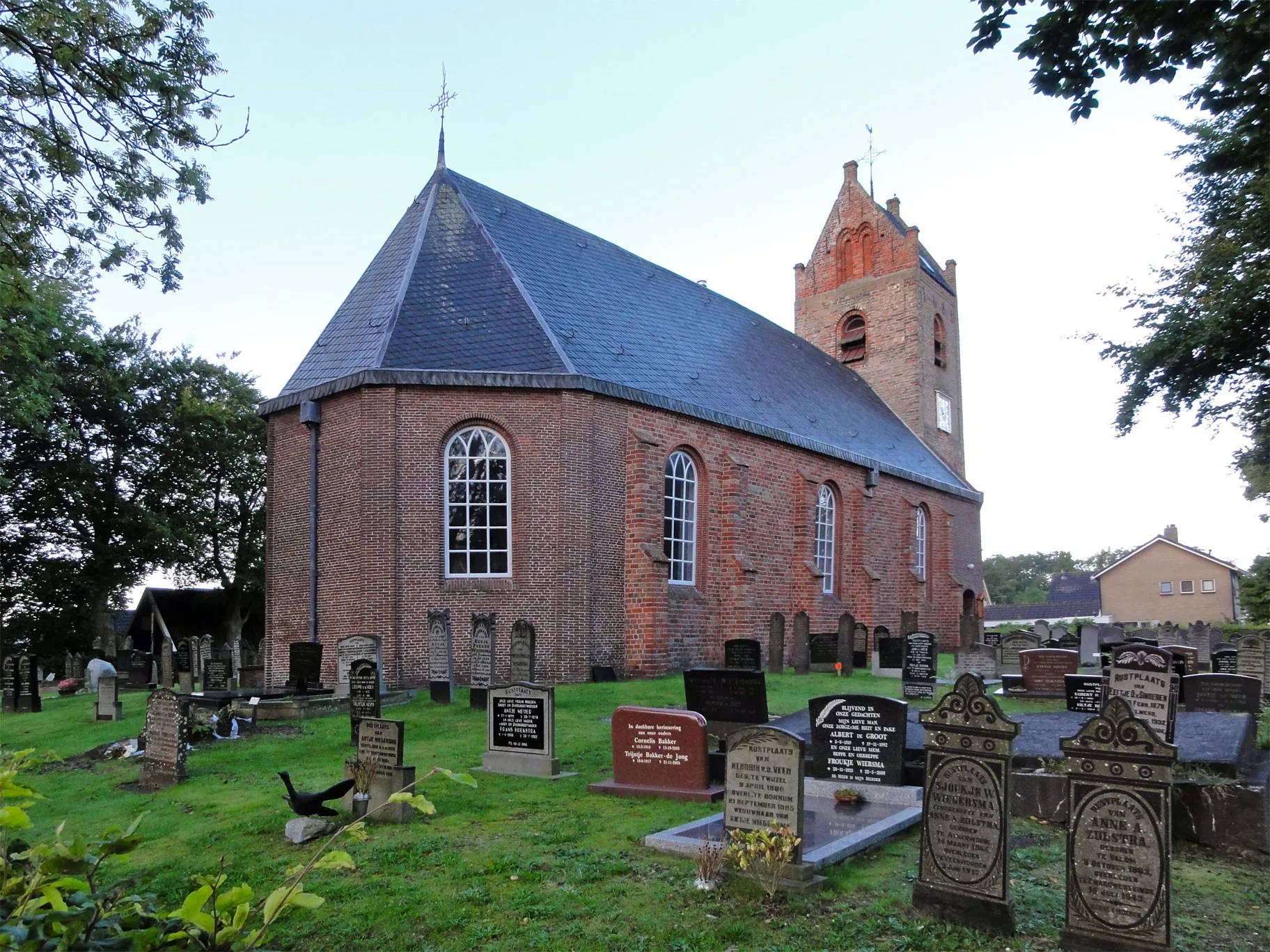 Photo showing: Sint Benedictuskerk Damwoude
