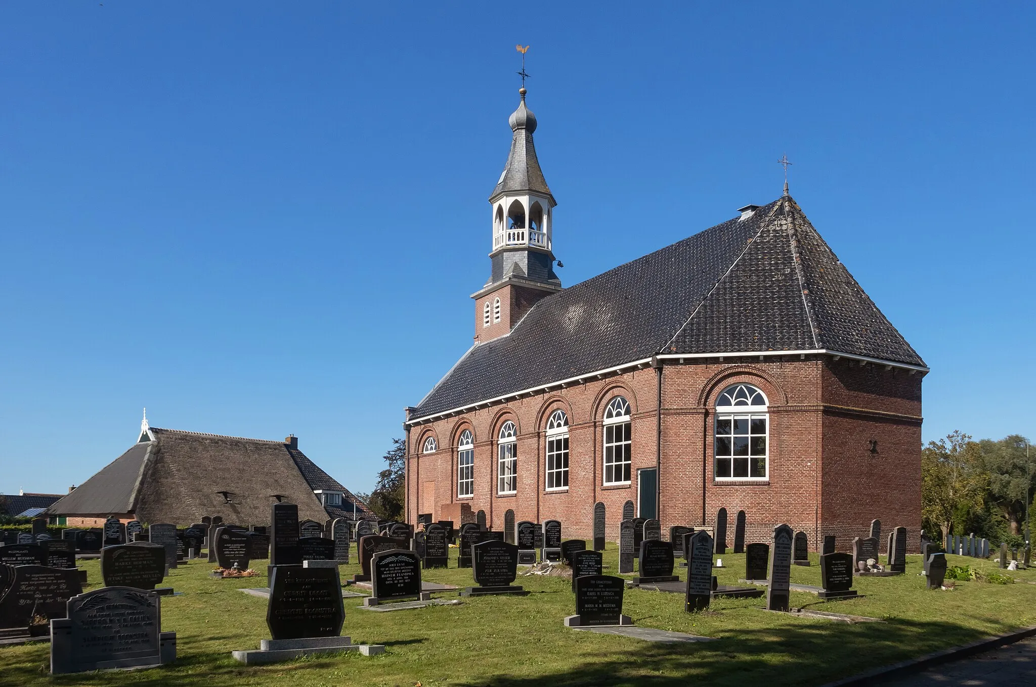 Photo showing: Damwoude, the Akkerwoude church