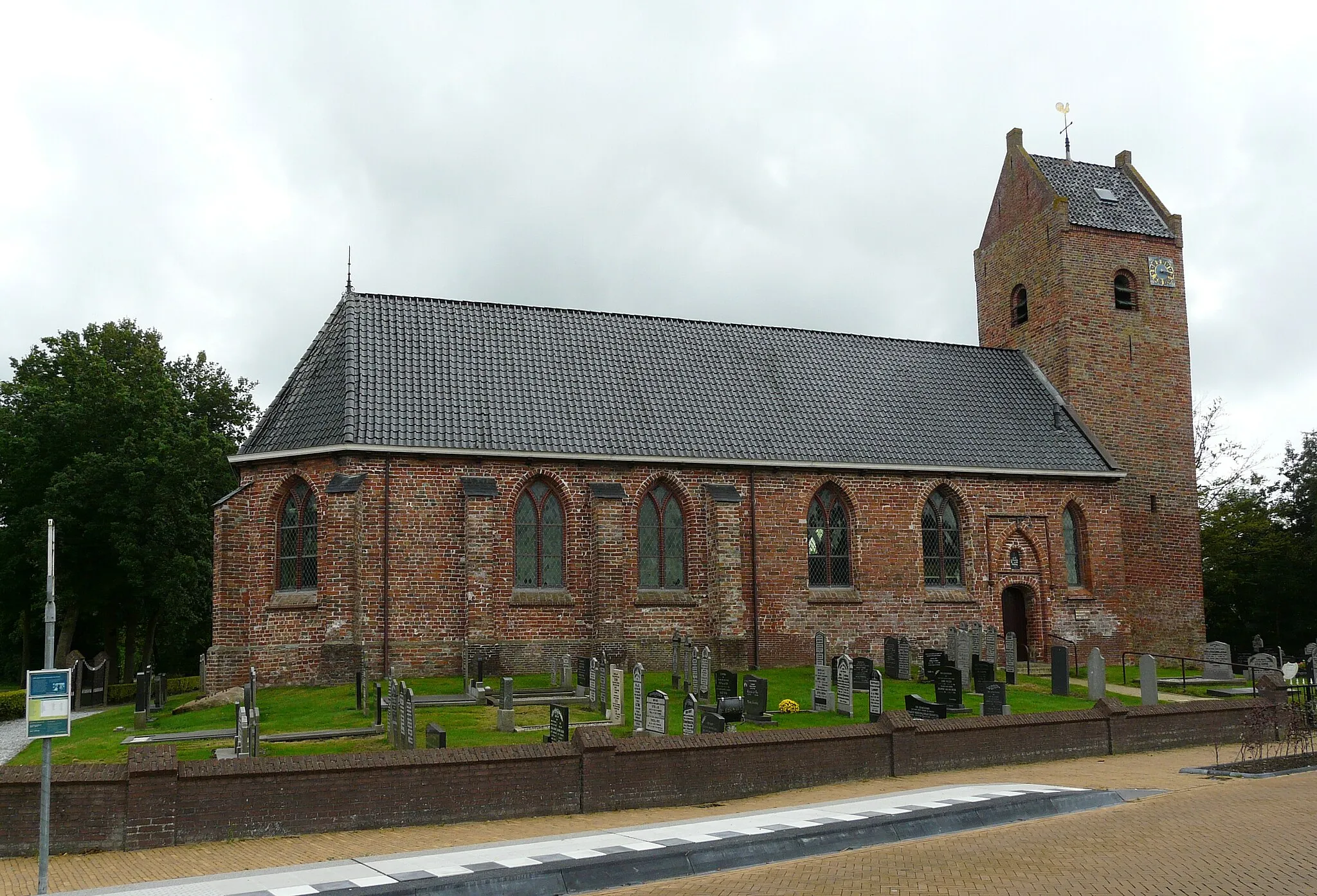 Photo showing: Kollumerzwaag, hervormde kerk