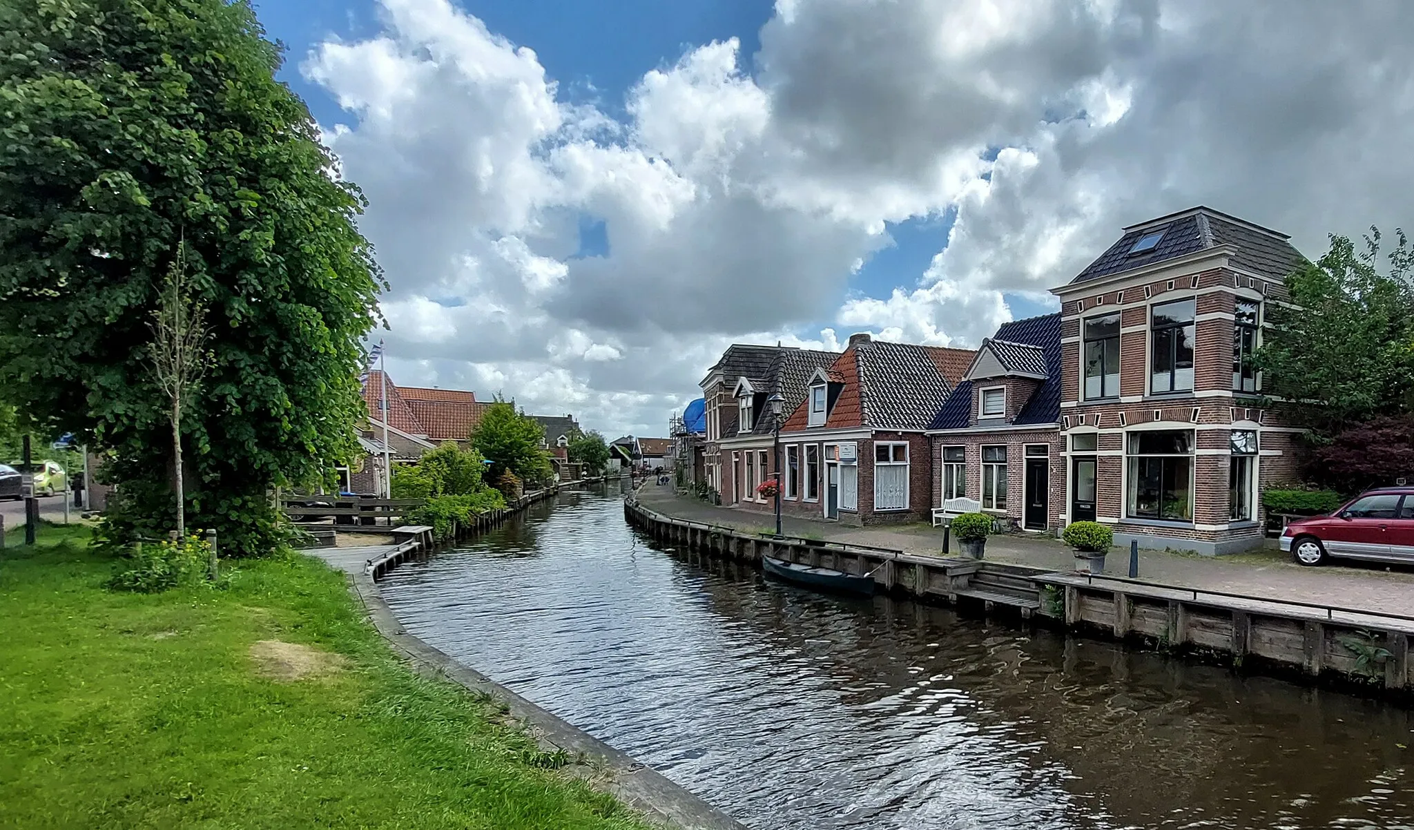 Photo showing: Wergea, sicht op de Lytse Buorren