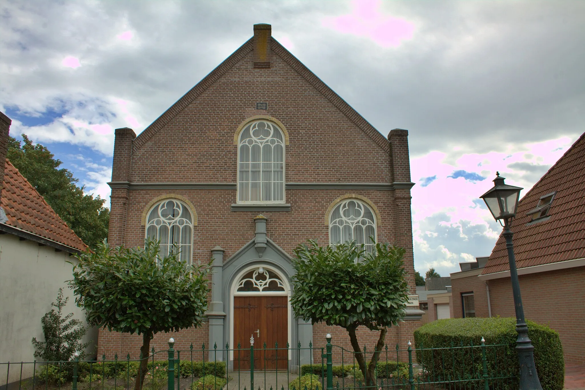 Photo showing: Doopsgezinde kerk Wolvega in de Hoofdstraat West