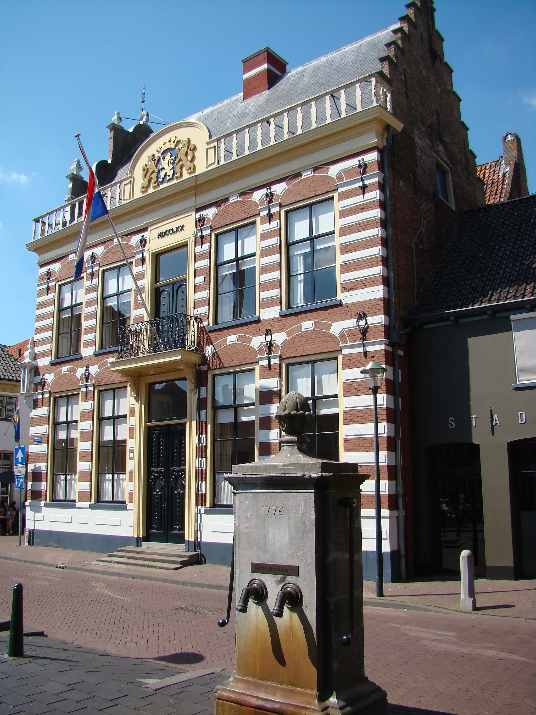 Photo showing: Impressions of townhall, Markt 1, 8051 EZ Hattem