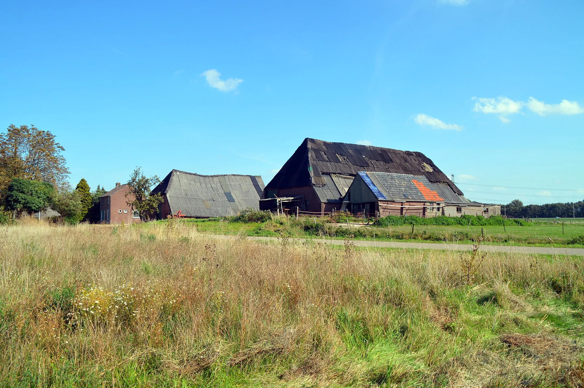 Photo showing: Farms, Bijsterhuizenstraat, Bijsterhuizen, Lindenholt, Nijmegen
