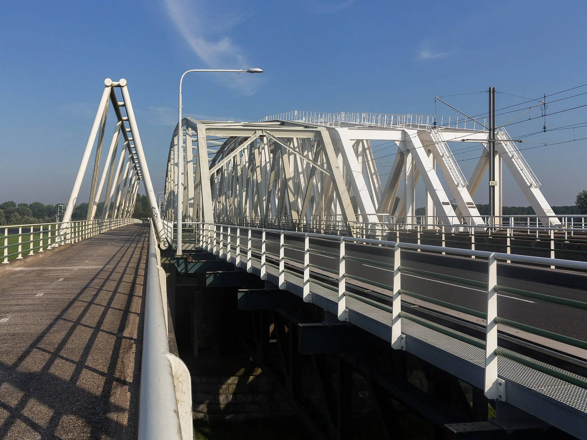 Photo showing: Westervoort, bridge: de Westervoortse Brug