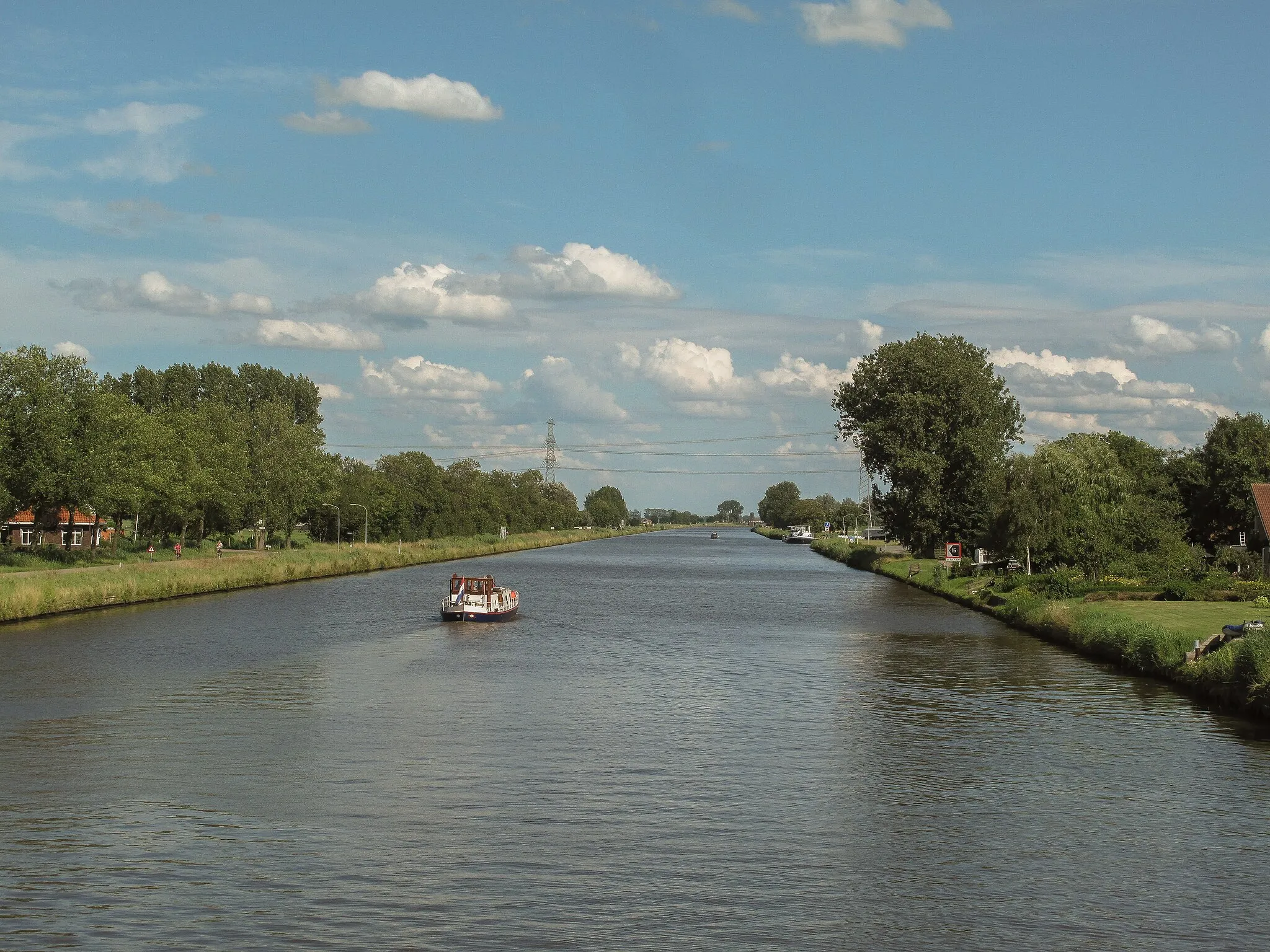 Photo showing: Aduard, canal: het Van Starkenborghkanaal