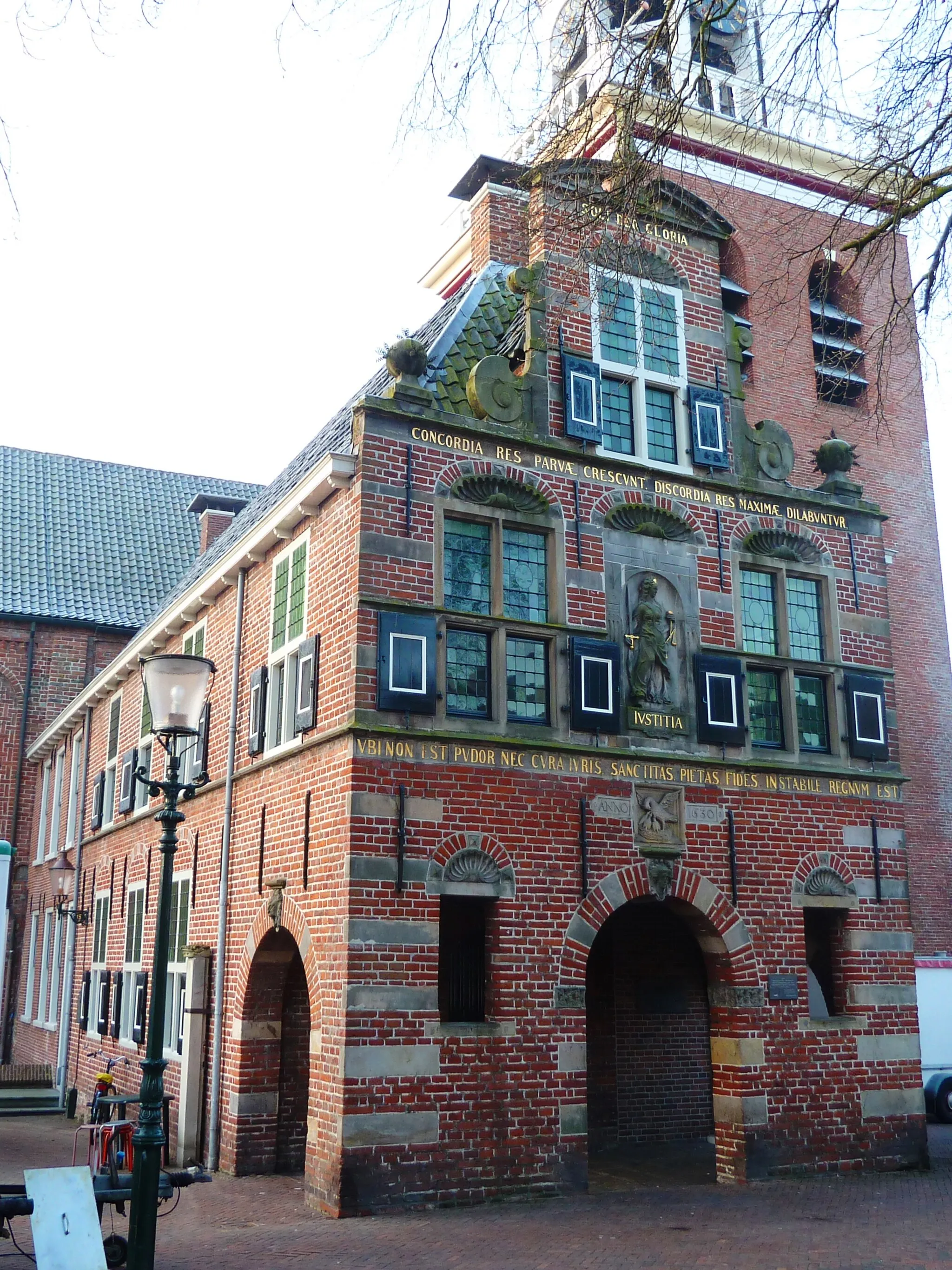 Photo showing: Raadhuis van Appingedam (1638) aan de Wijkstraat 36 in Appingedam.