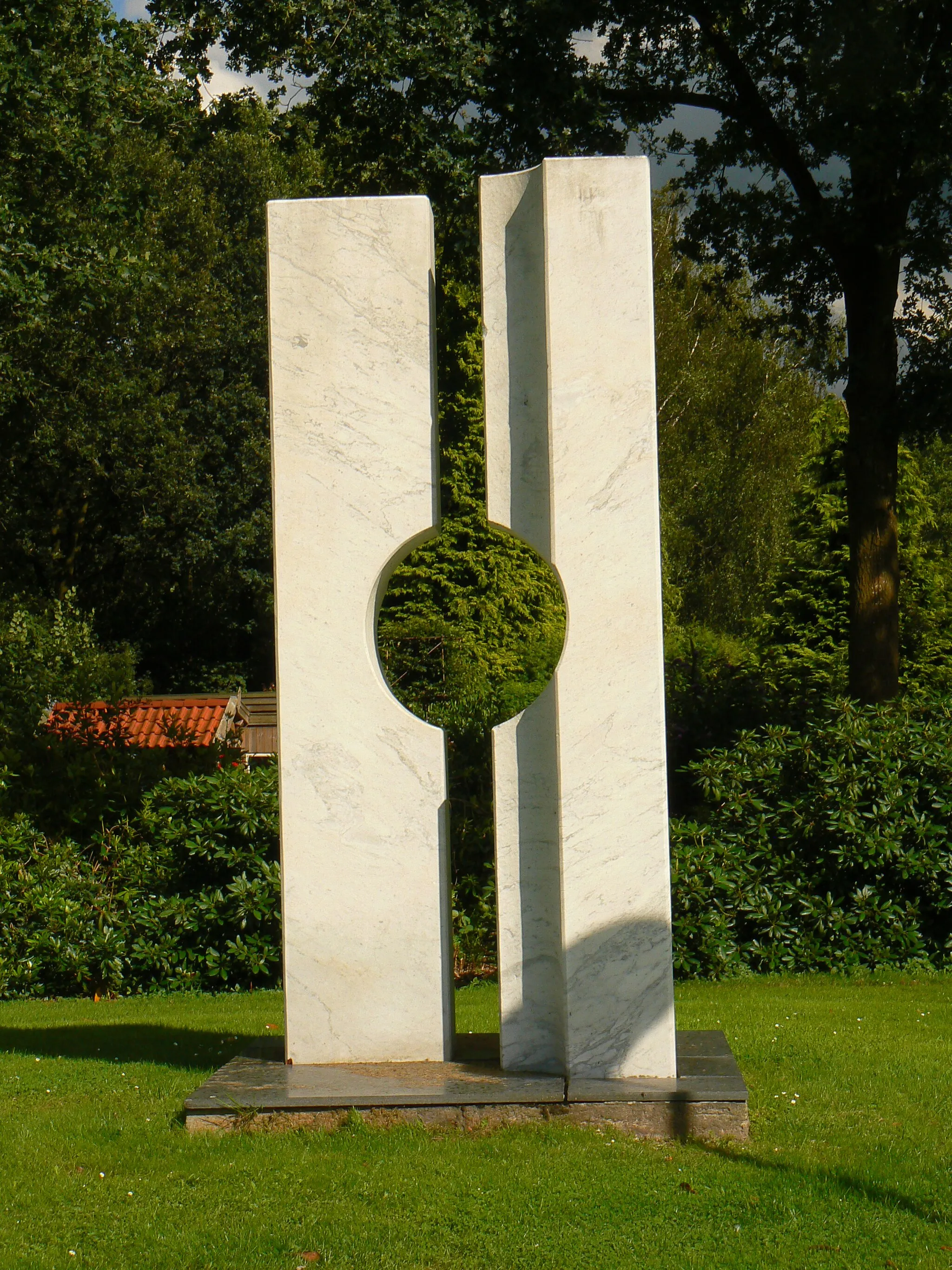 Photo showing: Sculpture "Levensteken" (1979 in Blijham/The Netherlands