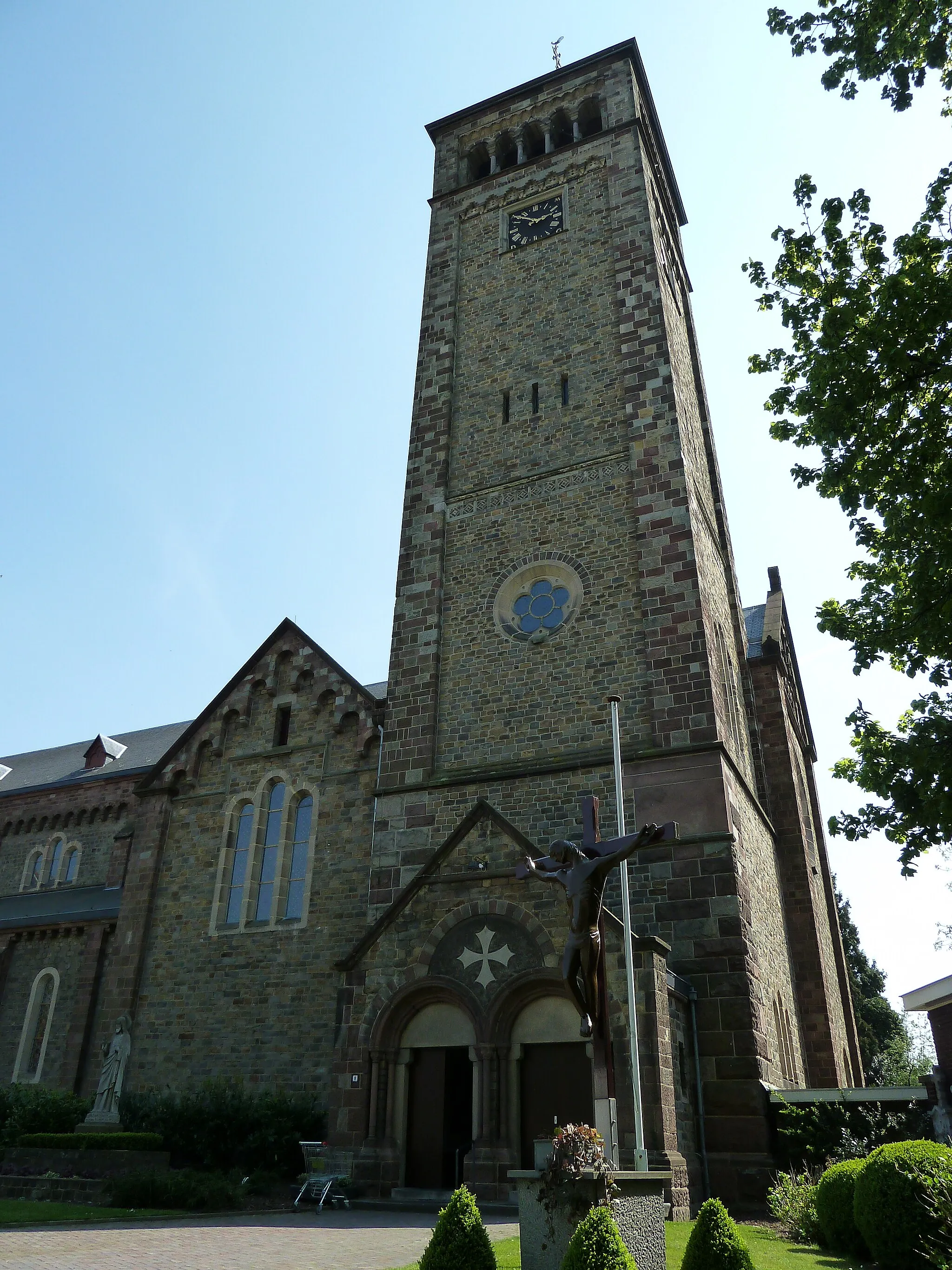 Photo showing: Church, Beek, Limburg, the Netherlands