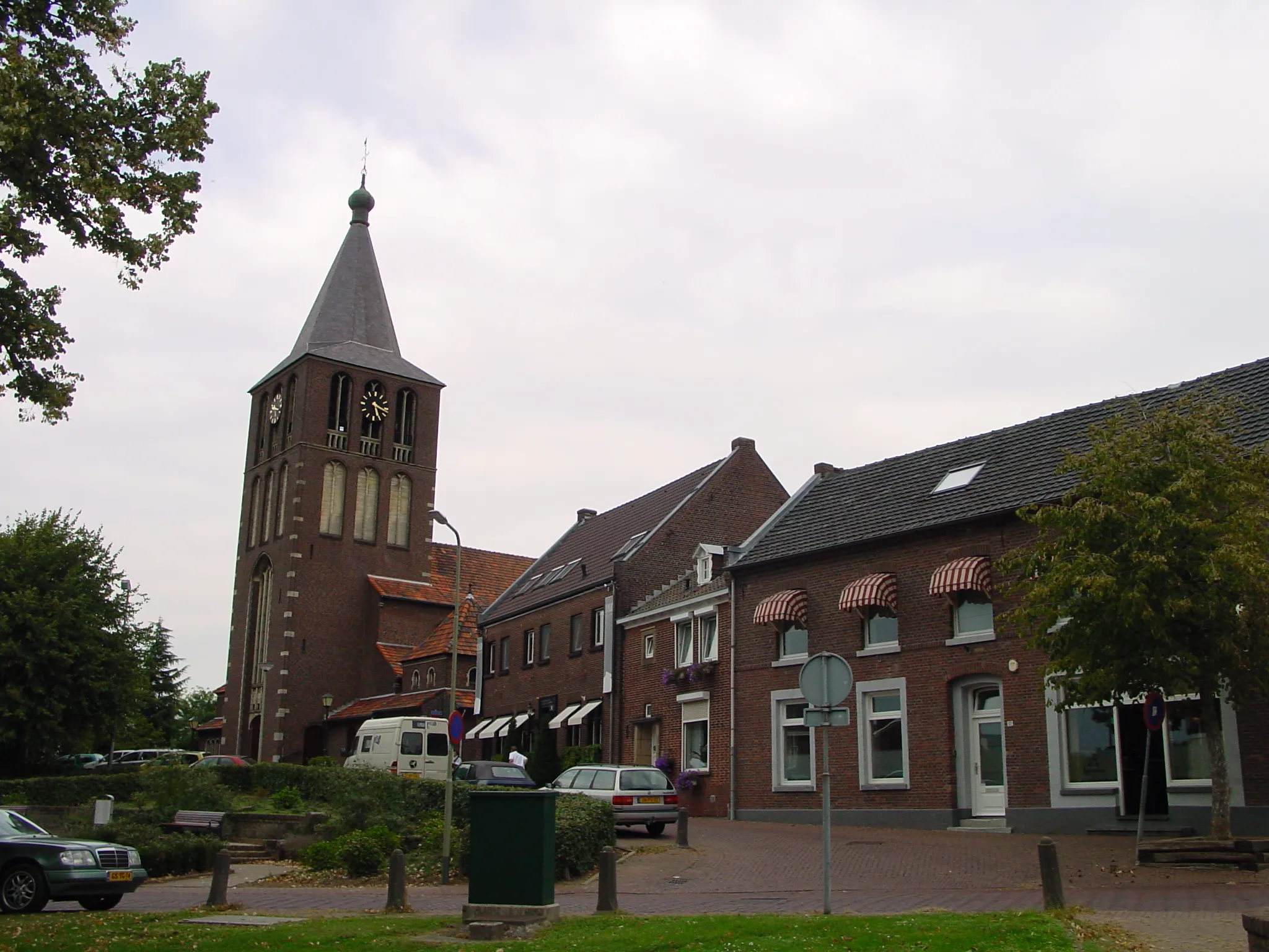 Photo showing: Zelfgemaakte foto van kerk/centrum Herten.