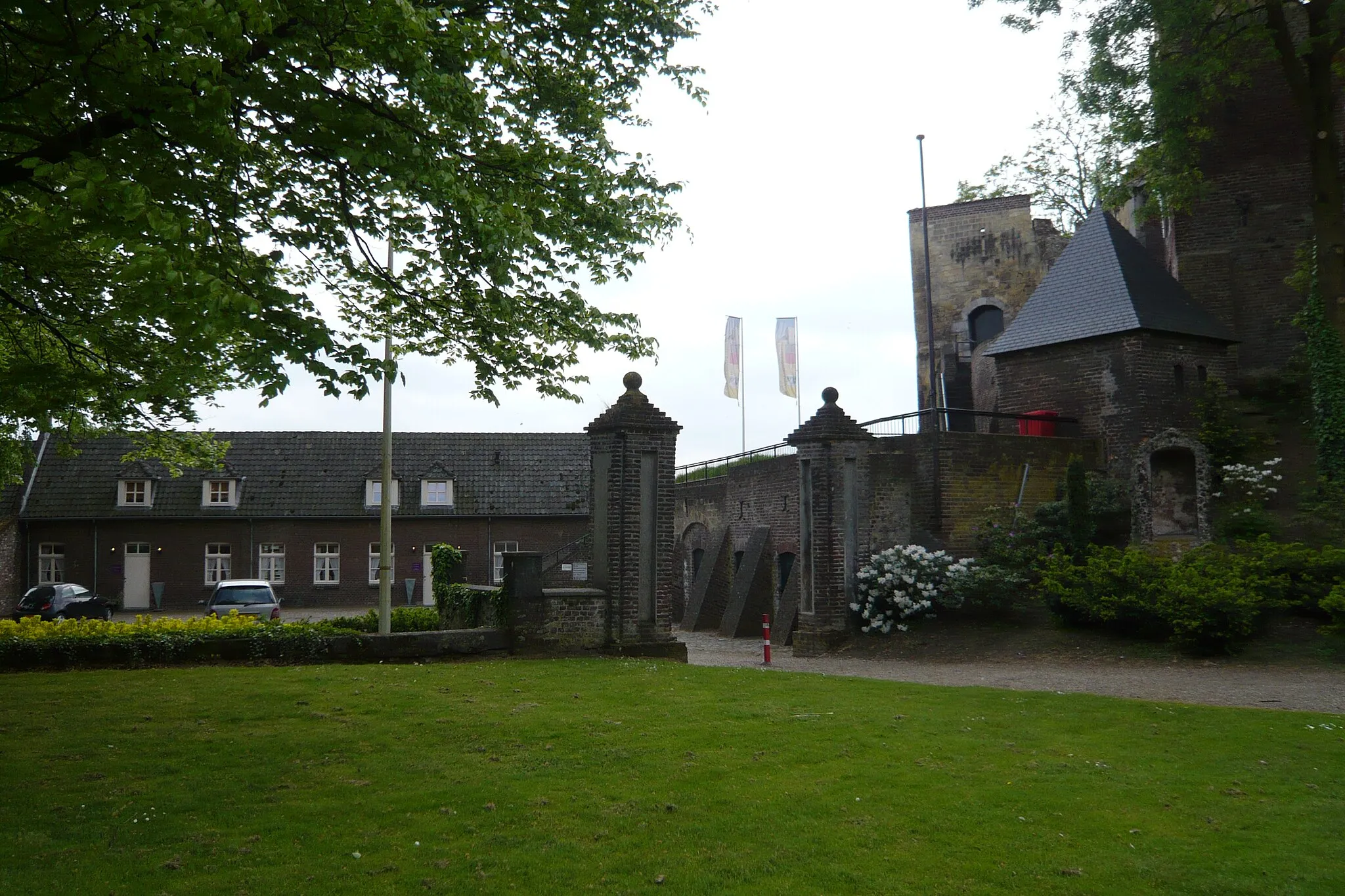 Photo showing: Motte Kasteel Kessel in Limburg