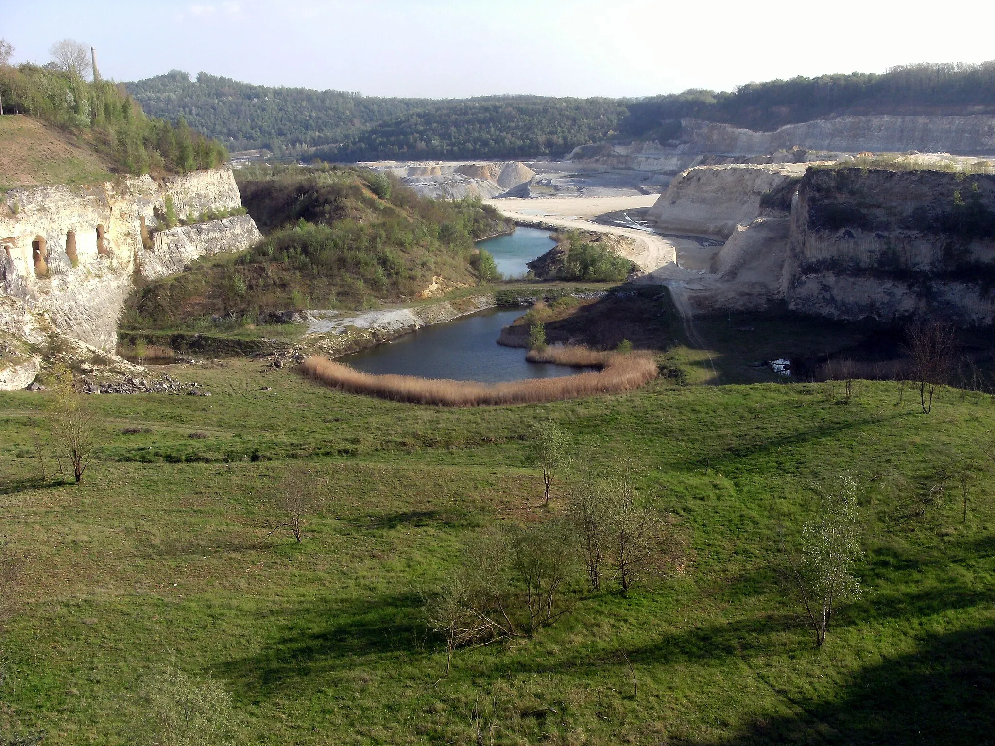 Photo showing: 2013-05-04 in Maastricht; Views of ENCI Quarry.