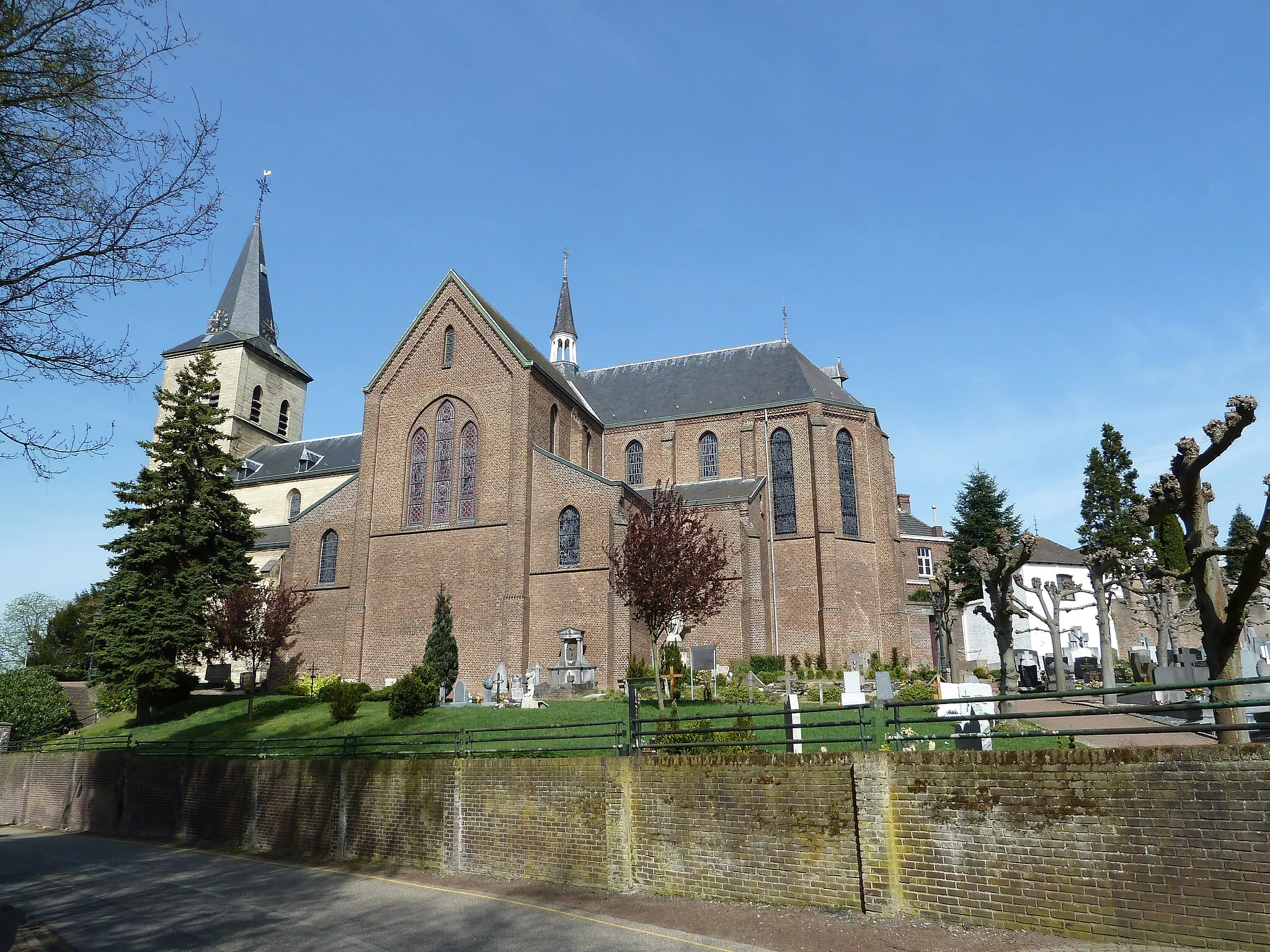 Photo showing: Church, Schinnen, Limburg, the Netherlands