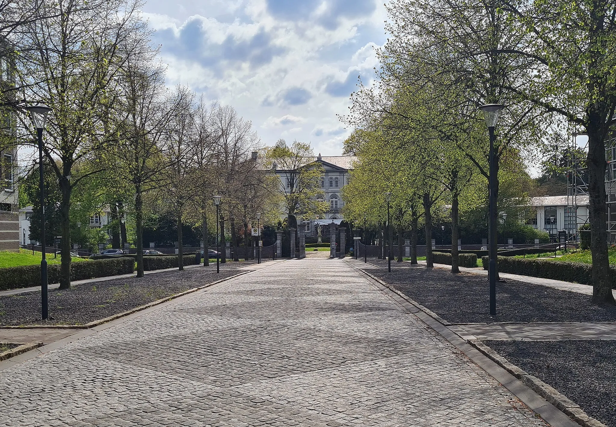 Photo showing: Gezicht vanuit het noordoosten op kasteel Bloemendal in Vaals.