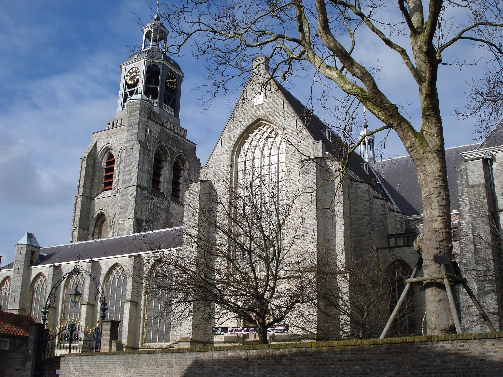 Photo showing: Bergen op Zoom Gertrudiskerk sideview