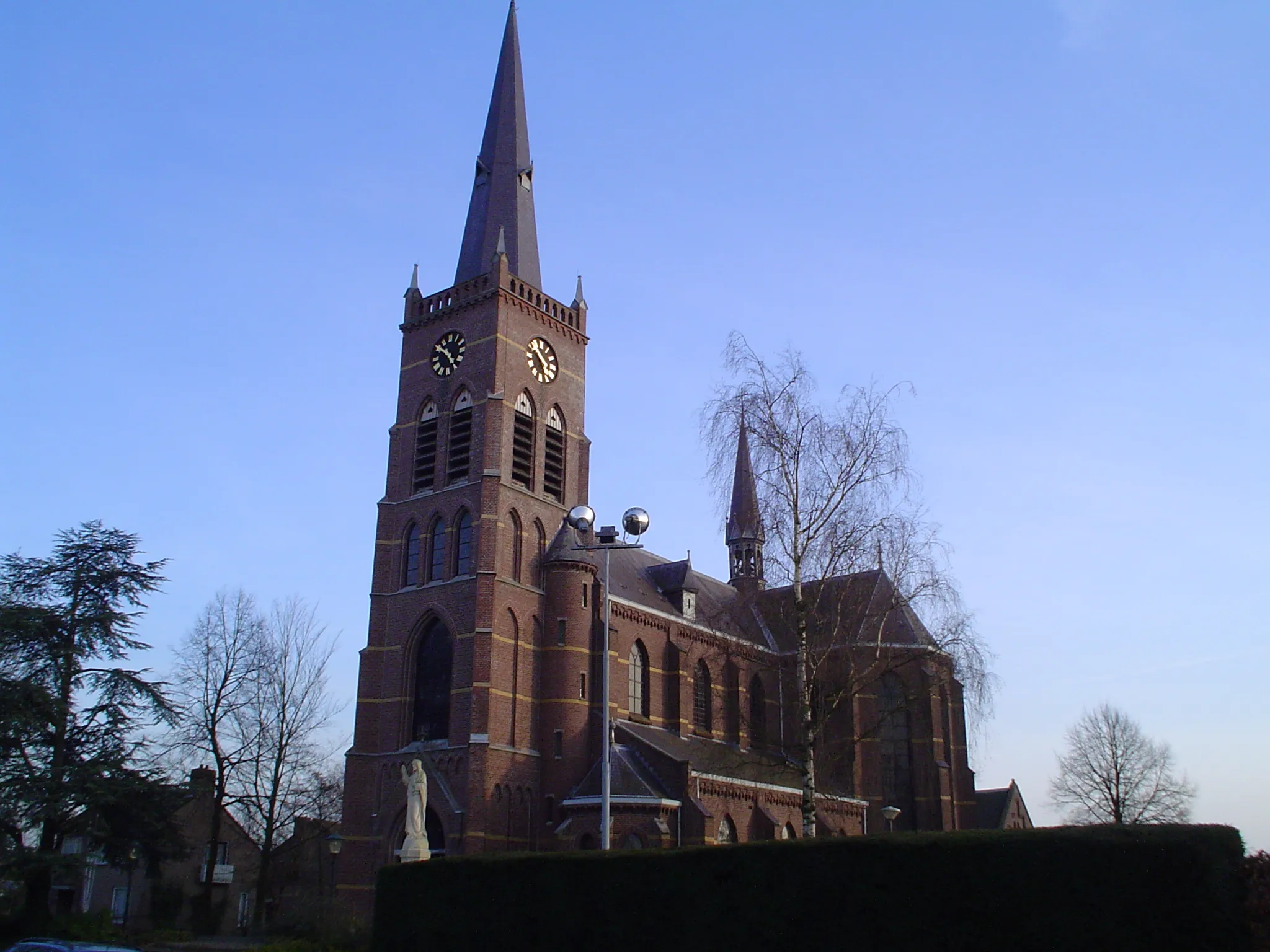 Photo showing: The St. Jan de Doper church, built in 1912, located in Oerle near Veldhoven.