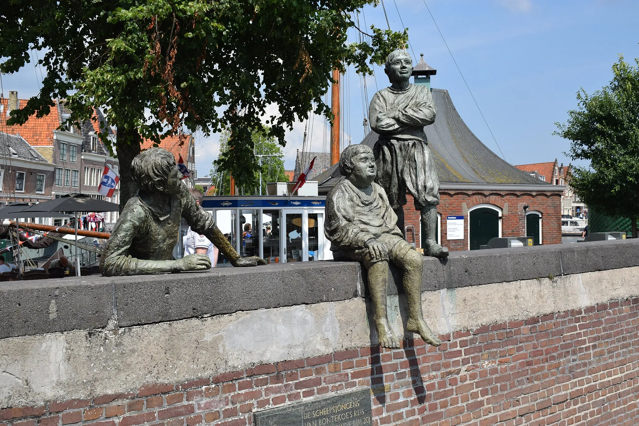 Photo showing: Vue de Hoorn en Frise (Pays-Bas).