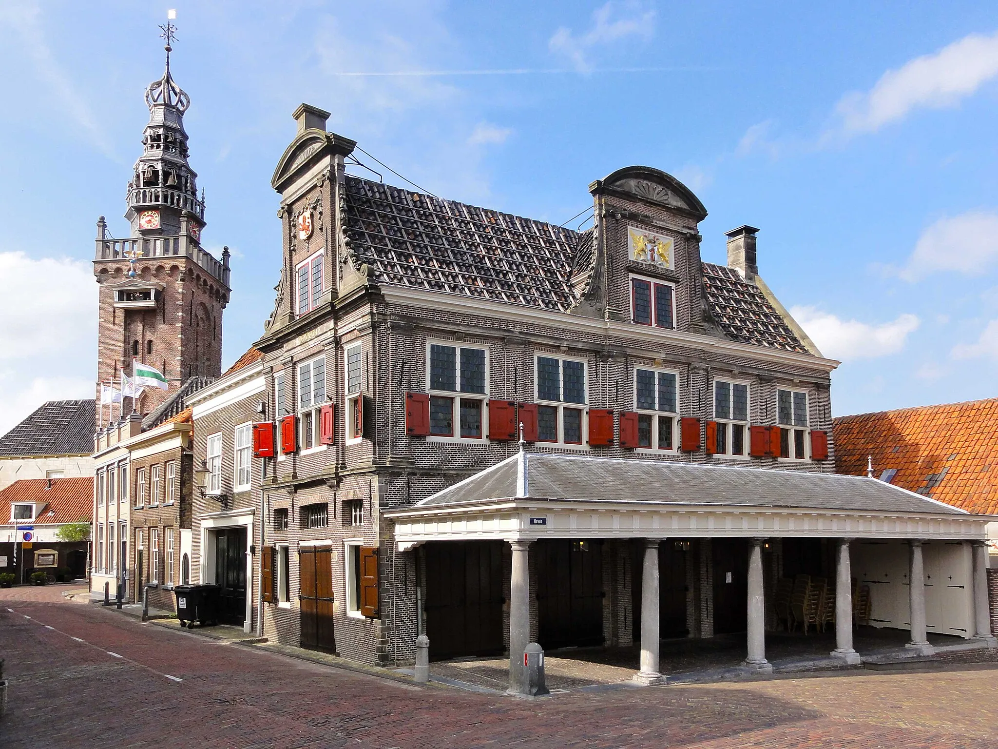 Photo showing: Waag en speeltoren Monnickendam