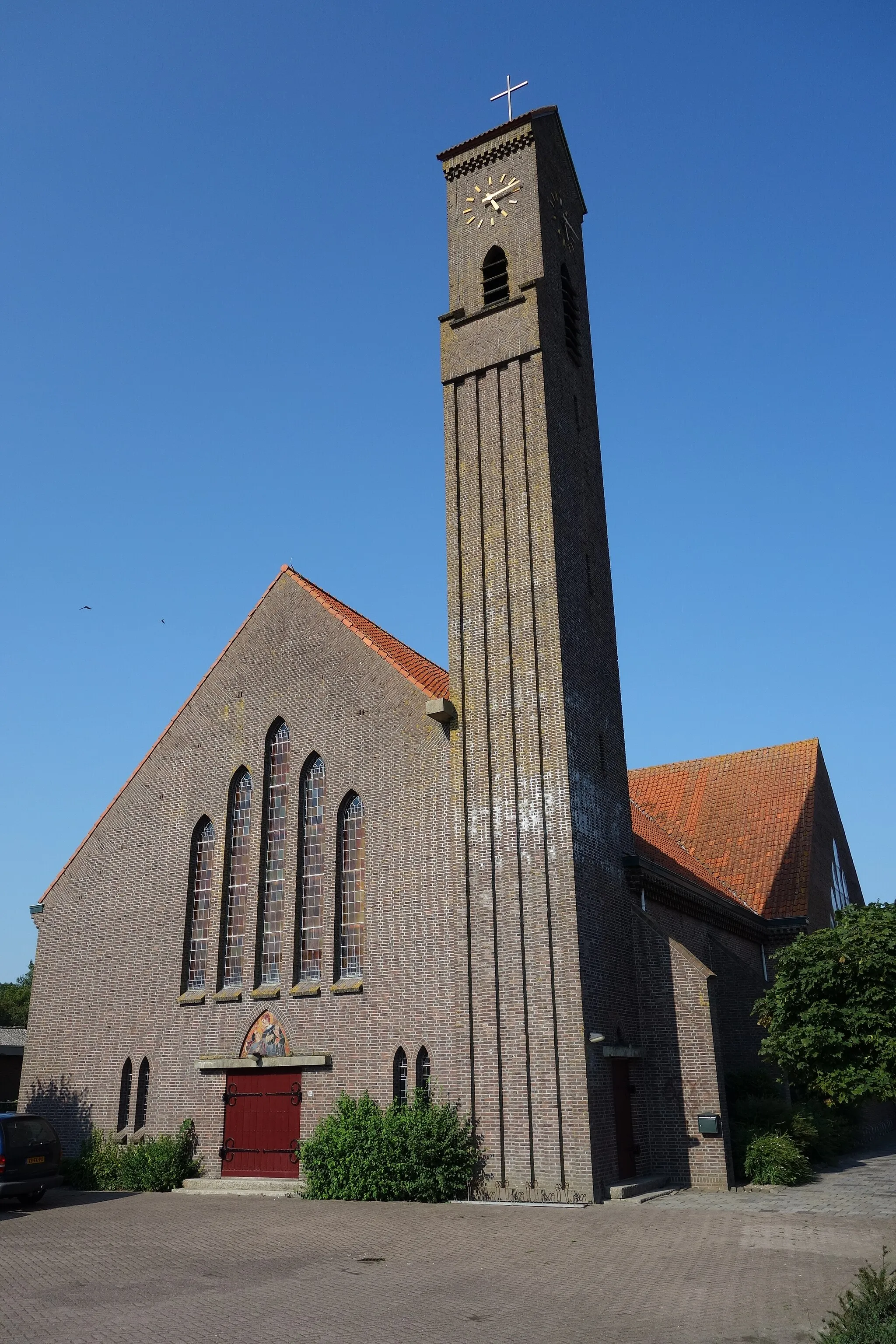 Photo showing: De Gerardus Majellakerk in Onderdijk, onderdeel van Wervershoof.