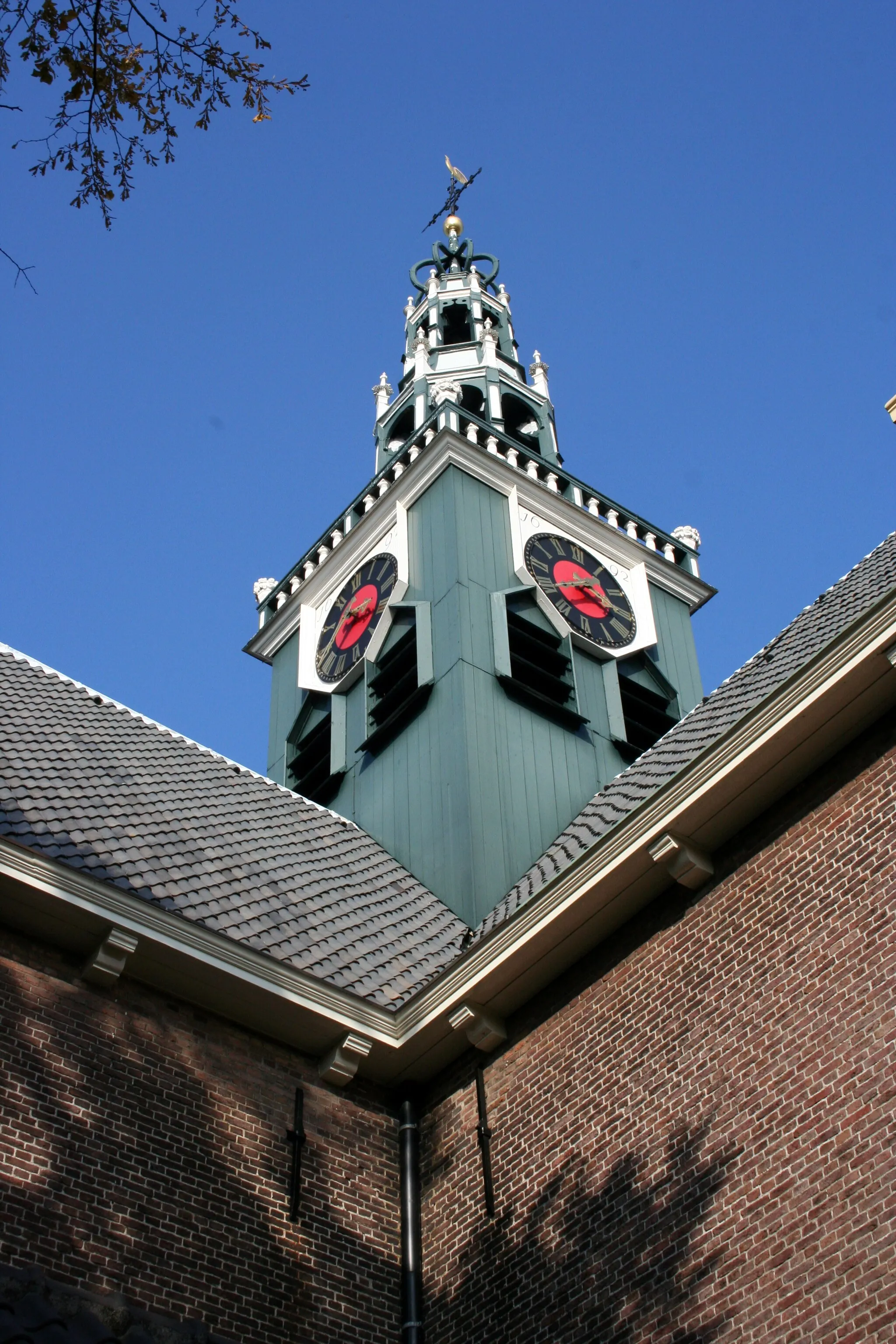 Photo showing: Kerktoren van de "Bullekerk", Zaandam