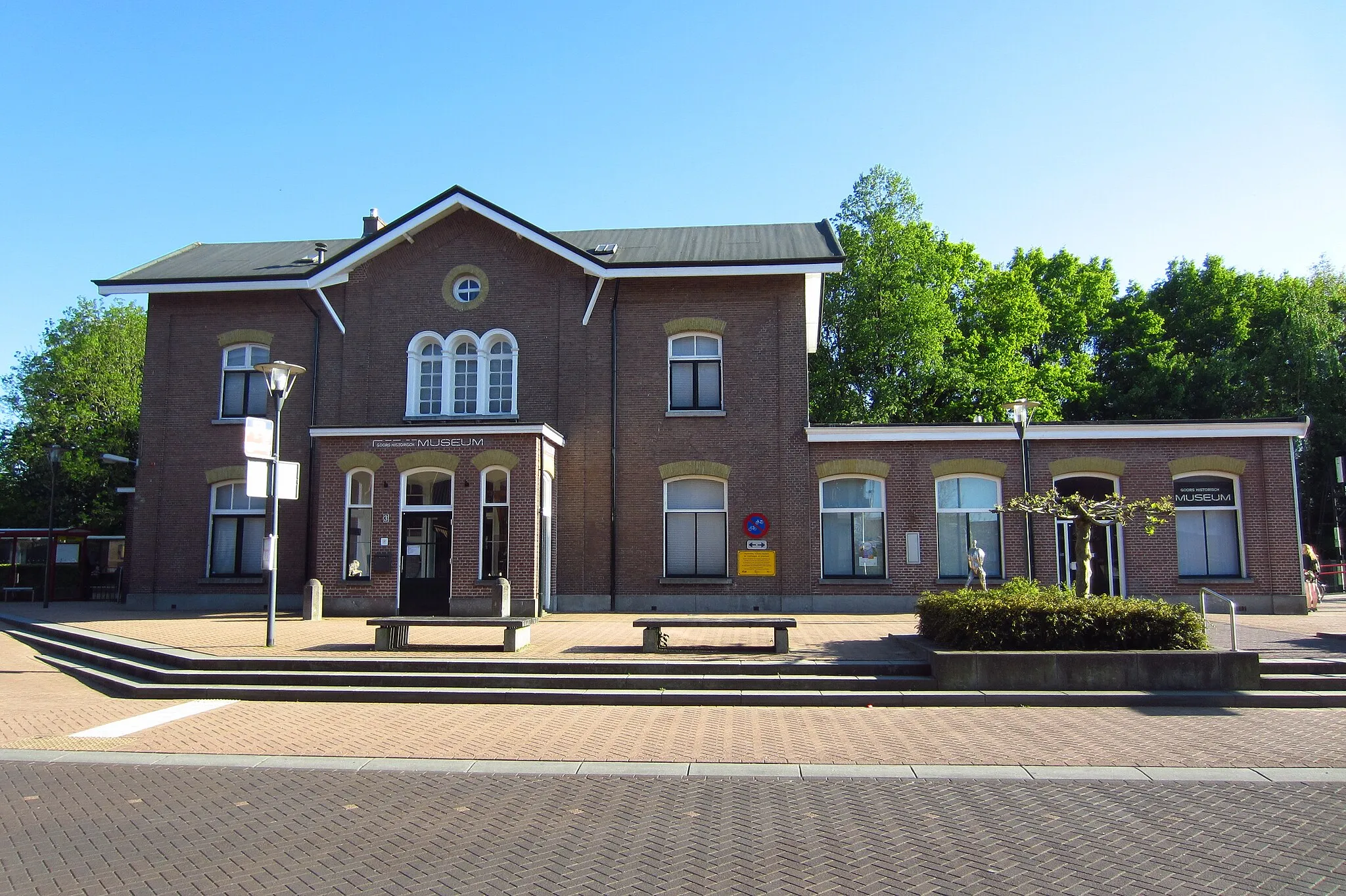 Photo showing: Stationsgebouw Goor, heden Goors Historisch Museum.