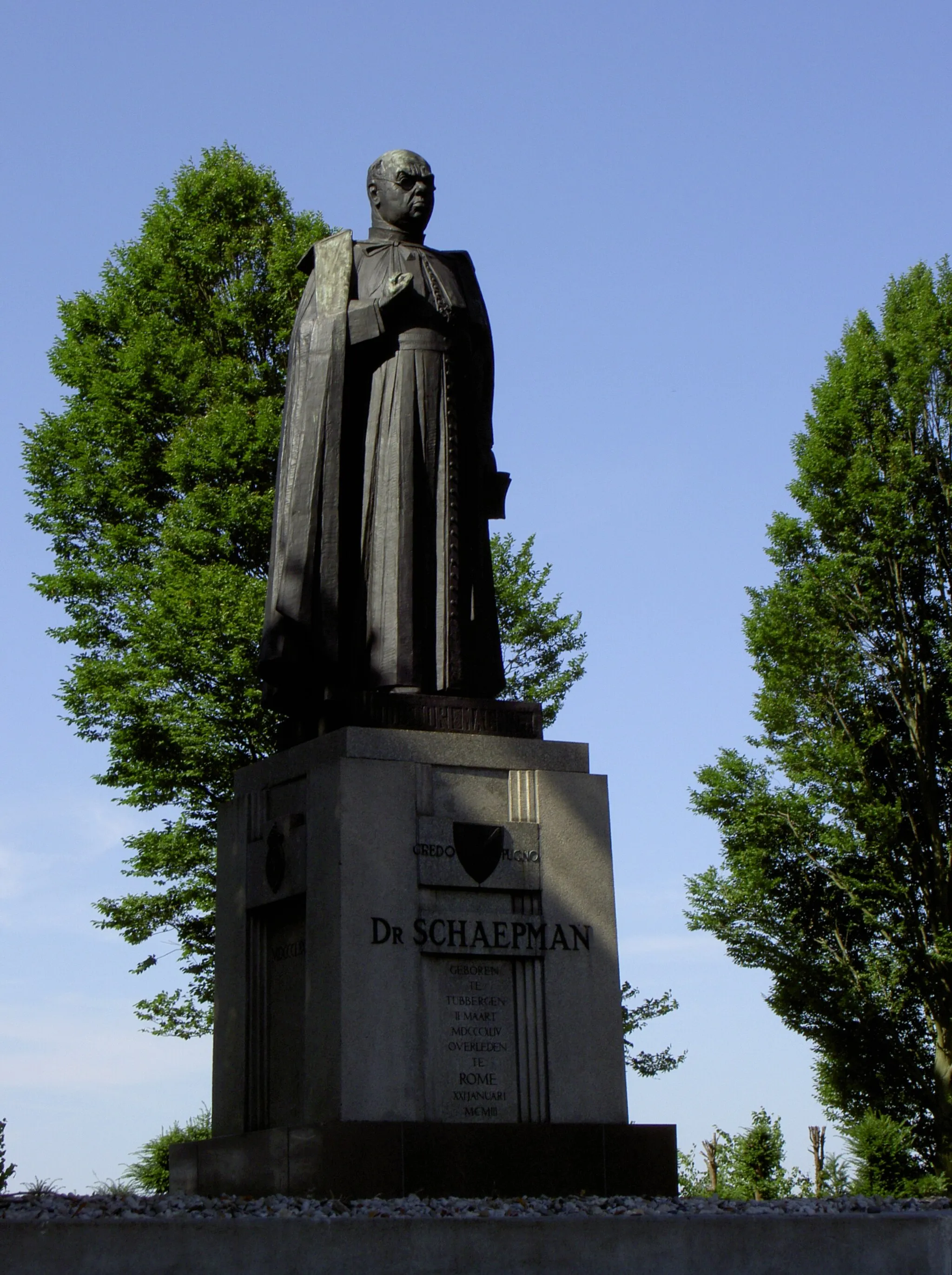 Photo showing: Statue of Dr. Herman Schaepman in Tubbergen