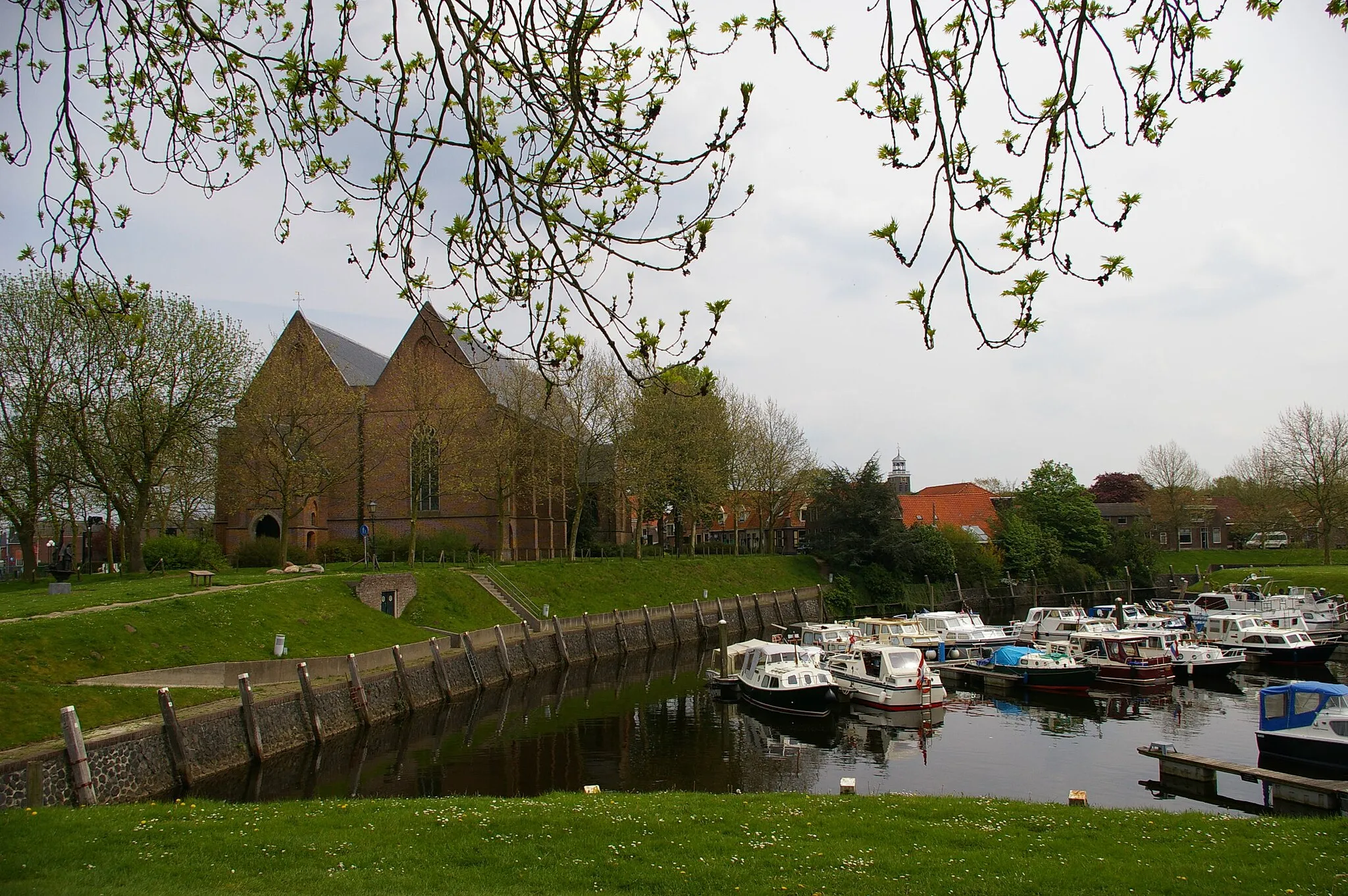 Photo showing: Harbour of Vollenhove, Overijssel, the Netherlands, used on nl:Vollenhove