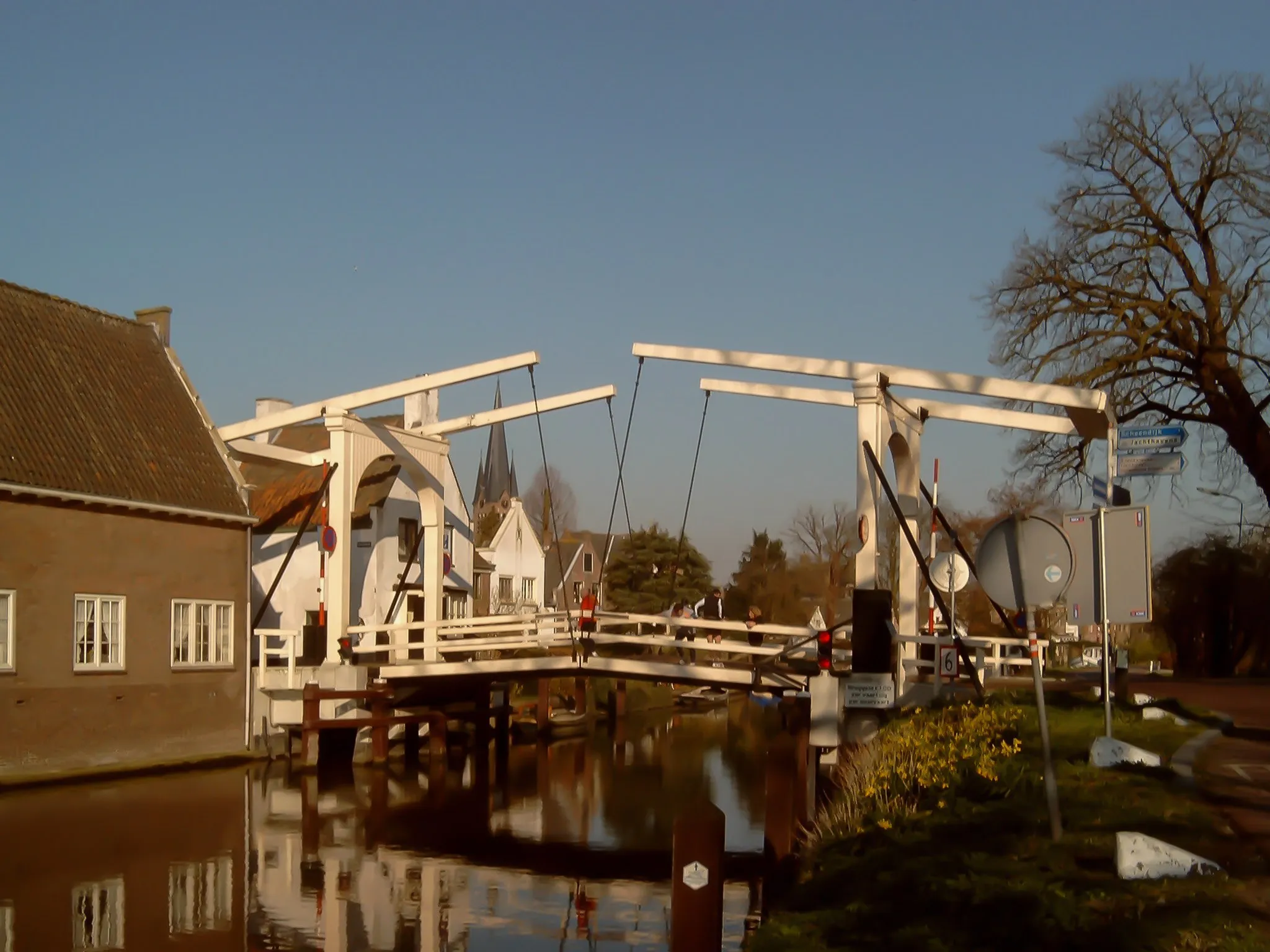 Photo showing: Breukelen, ophaalbrug bij de Vecht