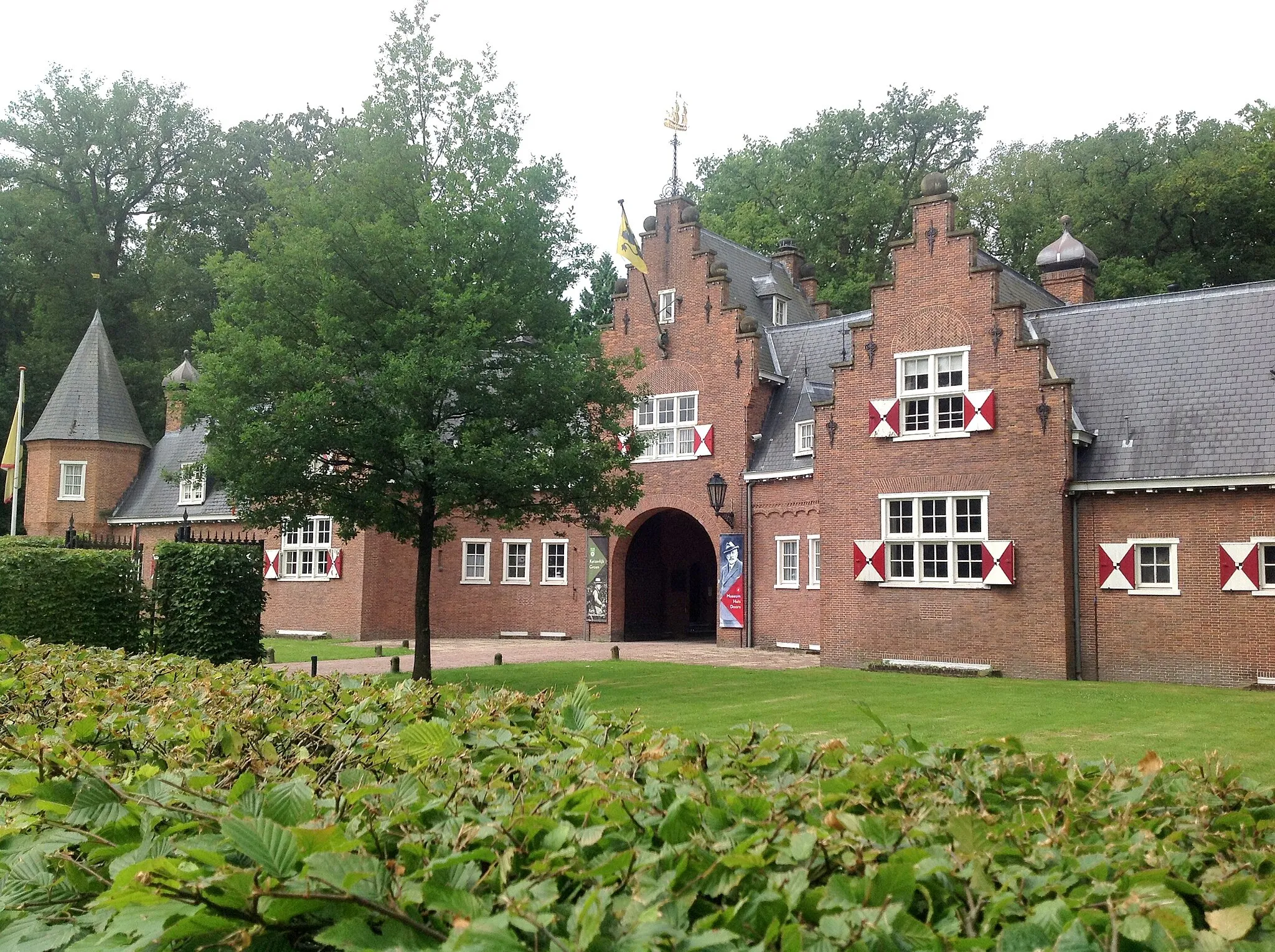 Photo showing: Huis Doorn, locatie van een "editathon" (schrijfmiddag) van Wikimedia Nederland.