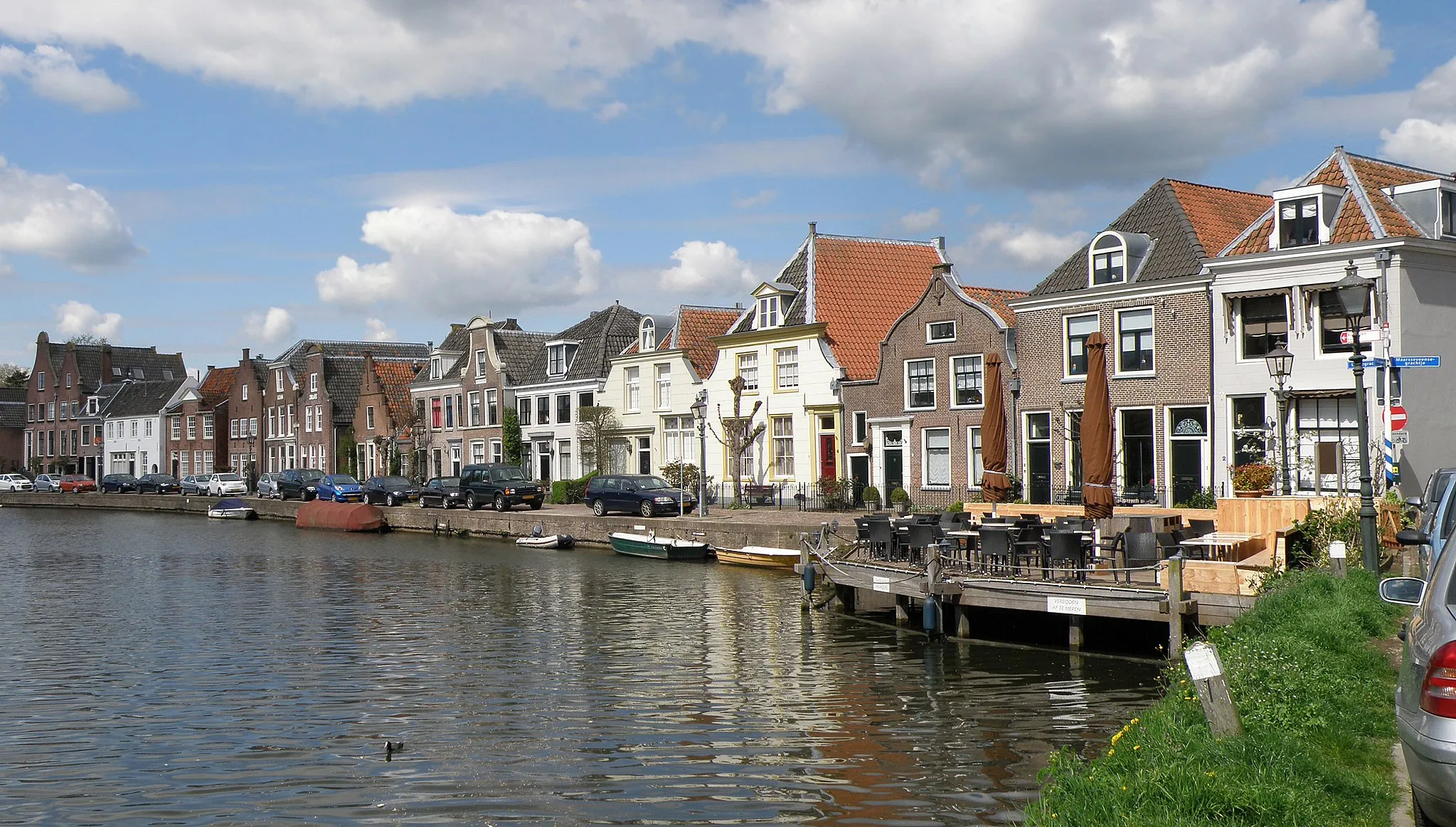 Photo showing: Maarssen (prov. Utrecht, Nederland). Langegracht, overzicht.