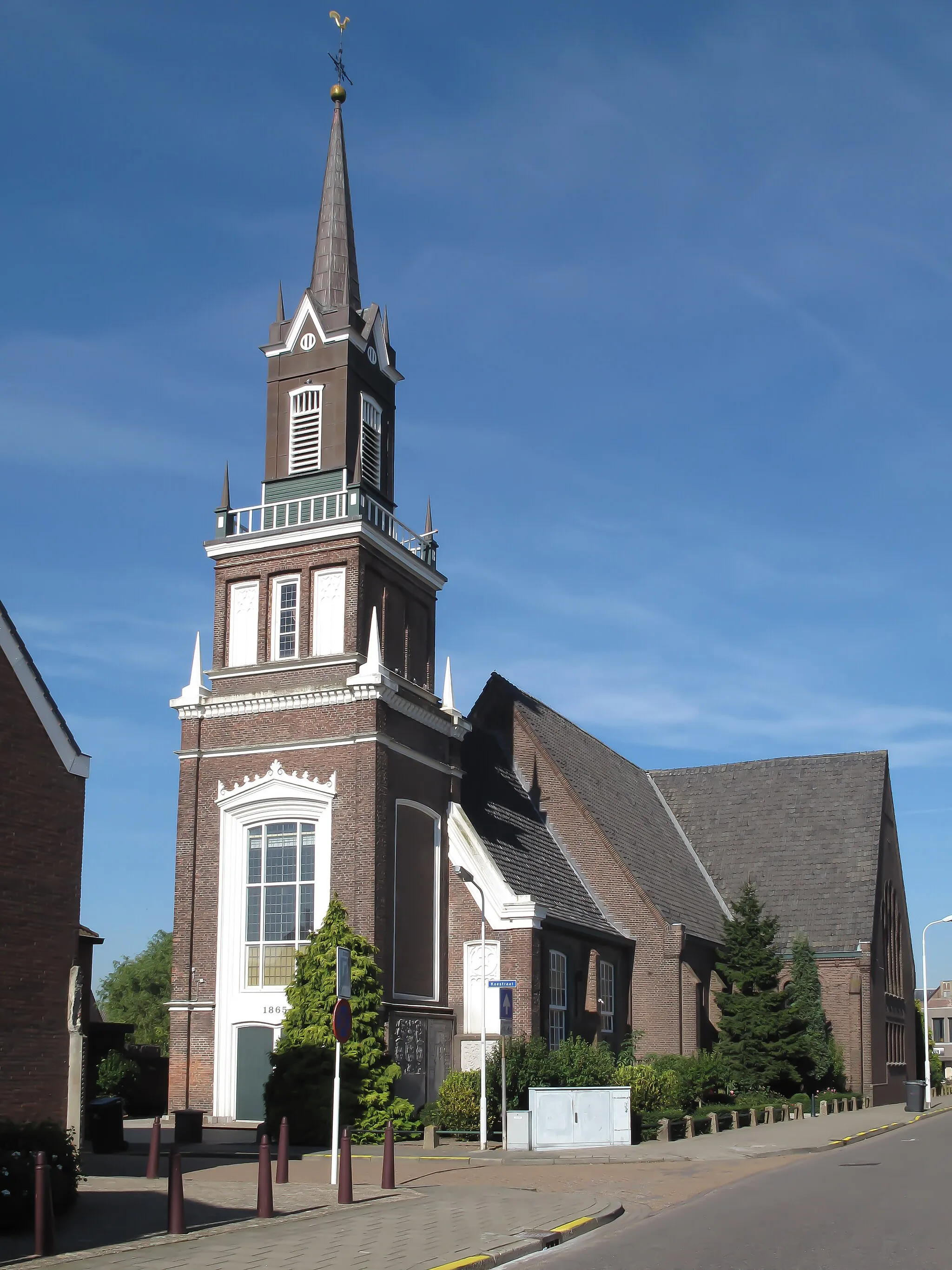 Photo showing: This is an image of a municipal monument in Terneuzen with number