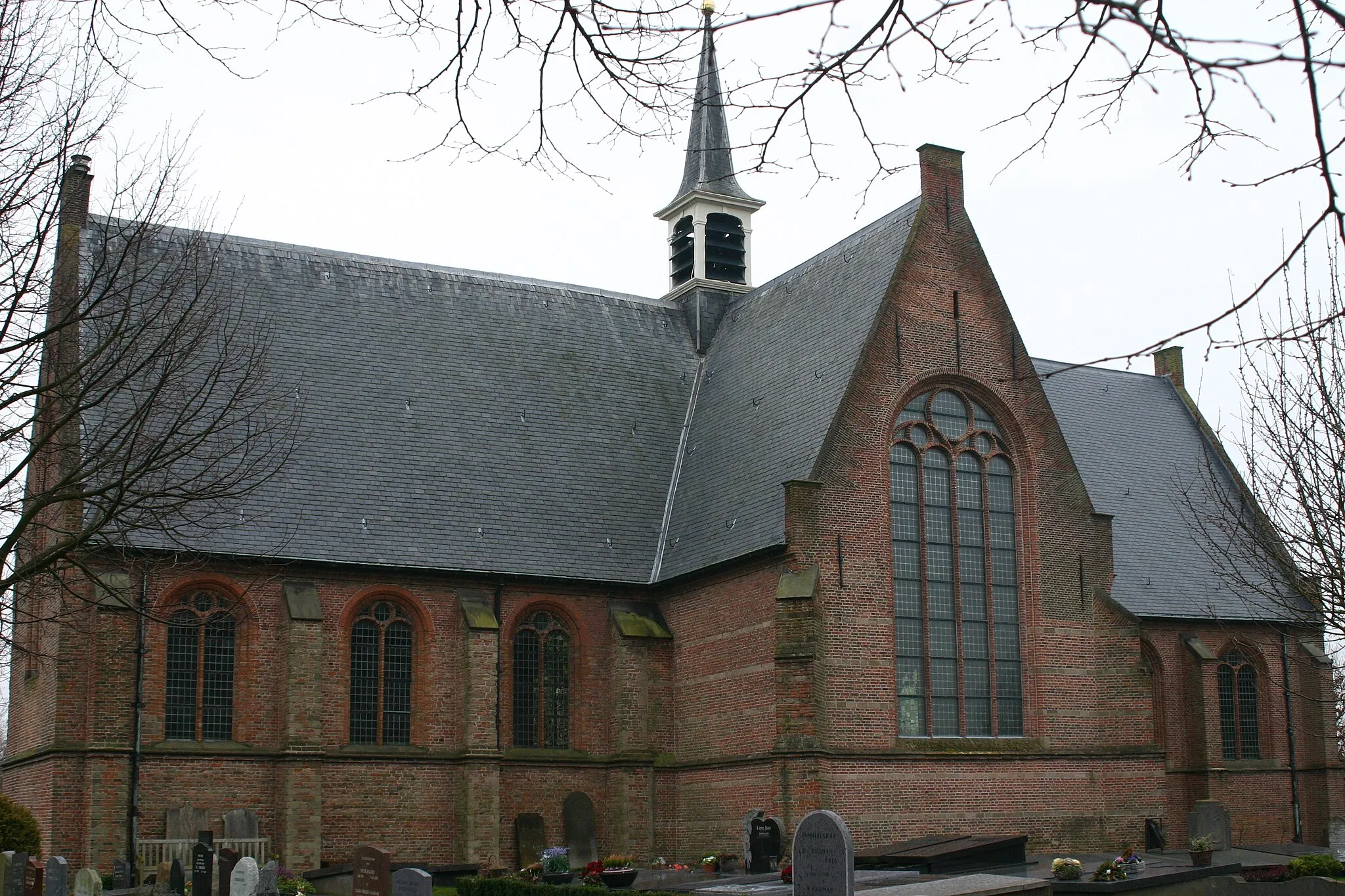 Photo showing: Fifteenth century Saint Willibrord's church, Oegstgeest. Founded as one of the oldest churches in Holland.