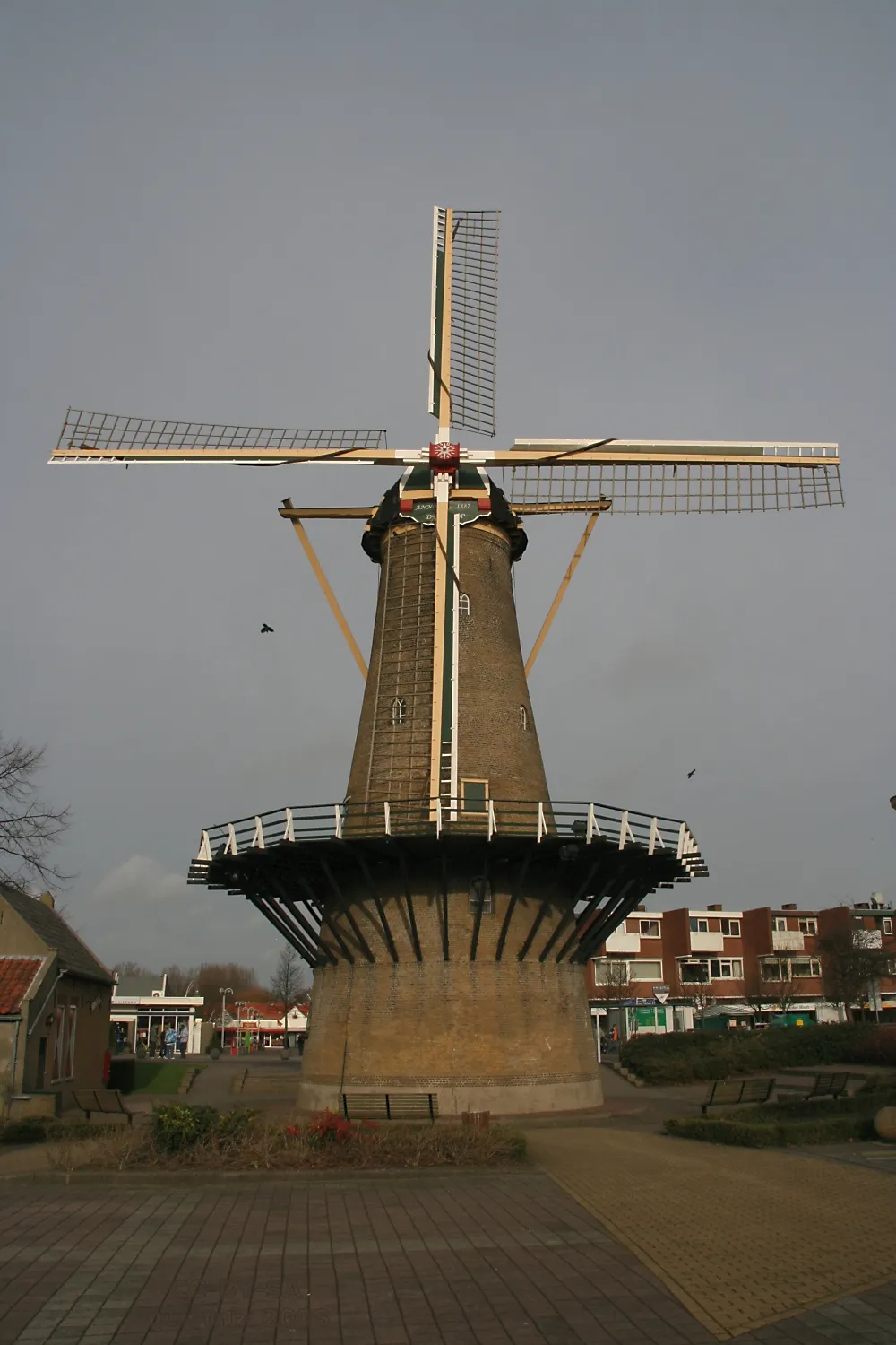 Photo showing: rozenburg: molen De Hoop