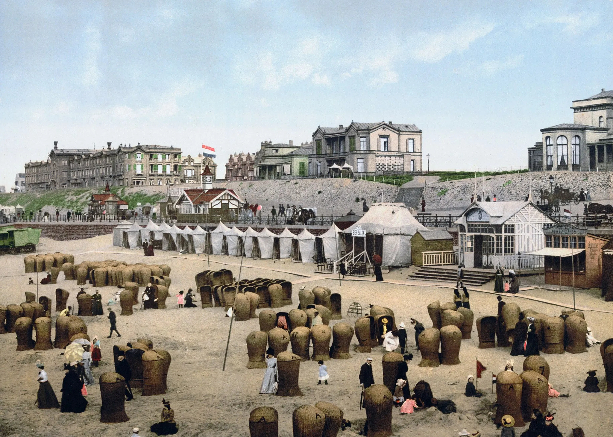 Photo showing: Scheveningen (Netherlands) - beach