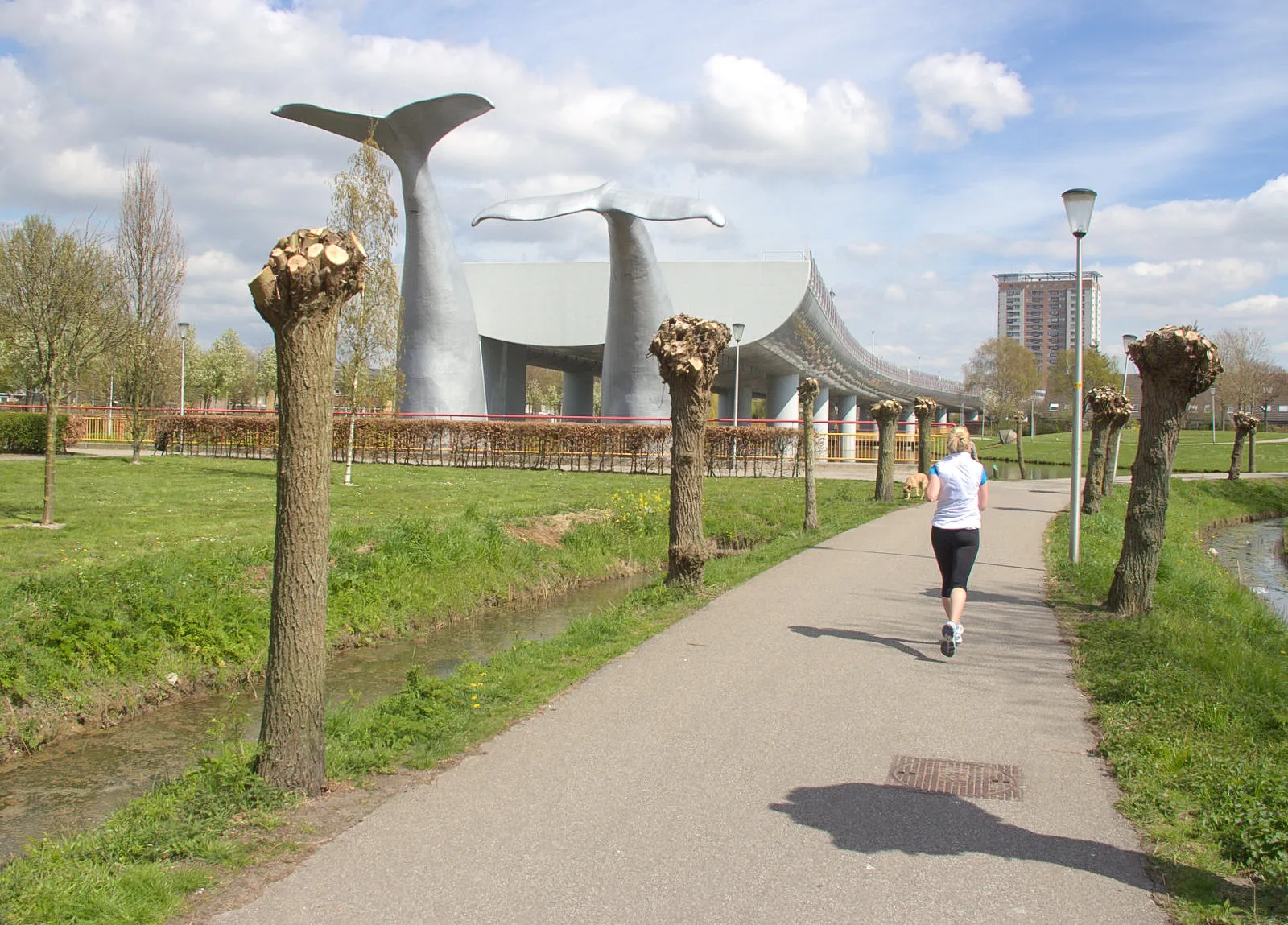 Photo showing: Spijkenisse city affords relaxation and art for everyone