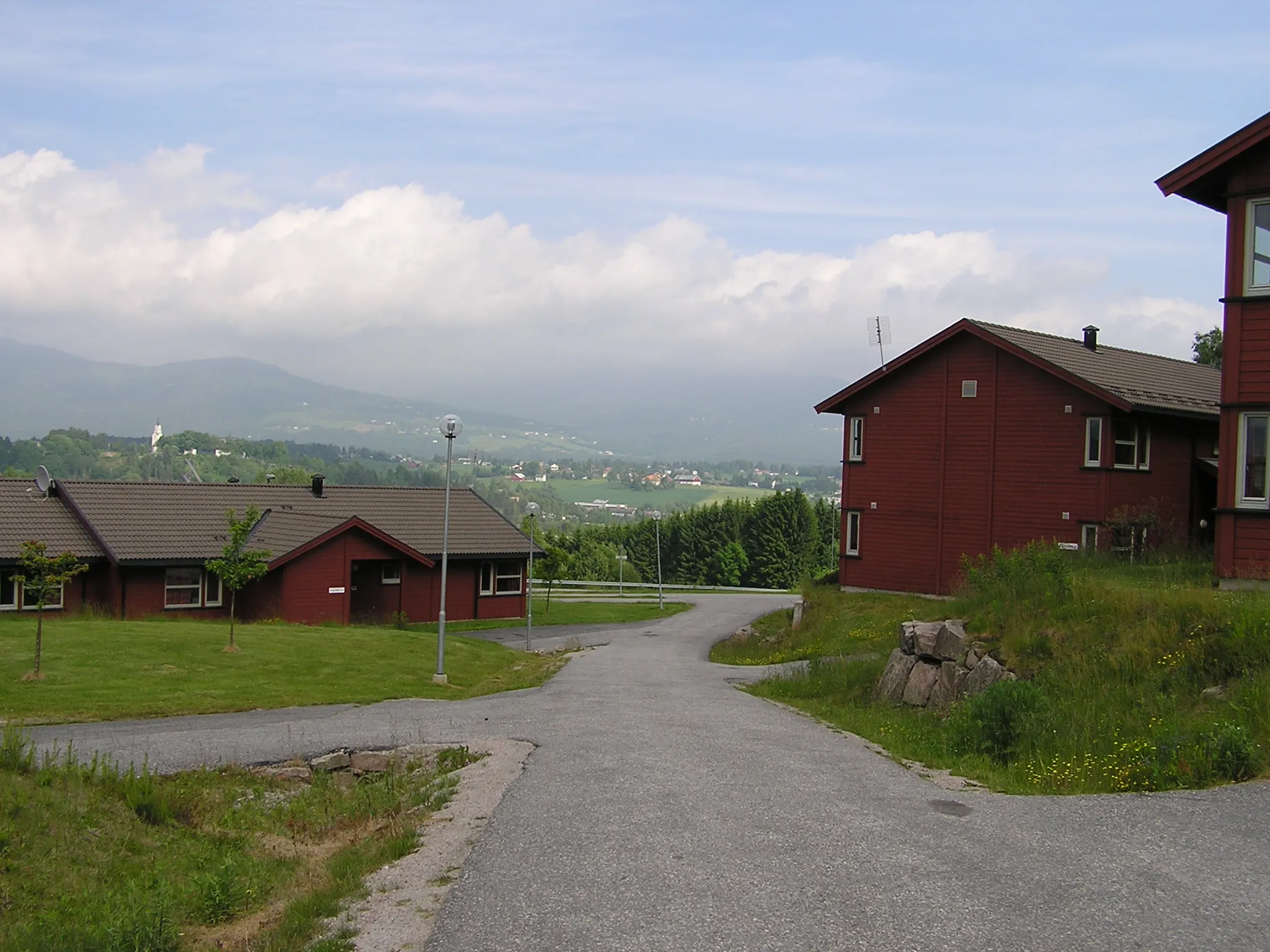 Photo showing: Breisås studentbustader i Bø i Telemark