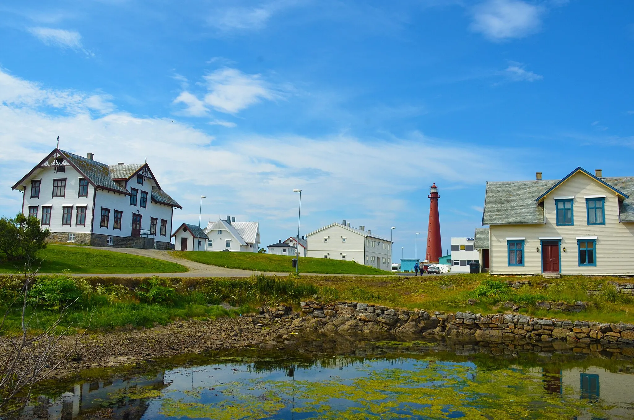 Photo showing: Andenes village in Andøy municipality, Norway.