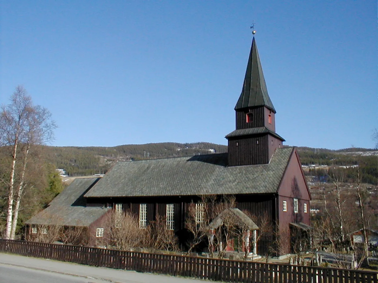 Photo showing: Ål kyrkje / Ål kirke i Ål kommune, Buskerud fylke, Norge.