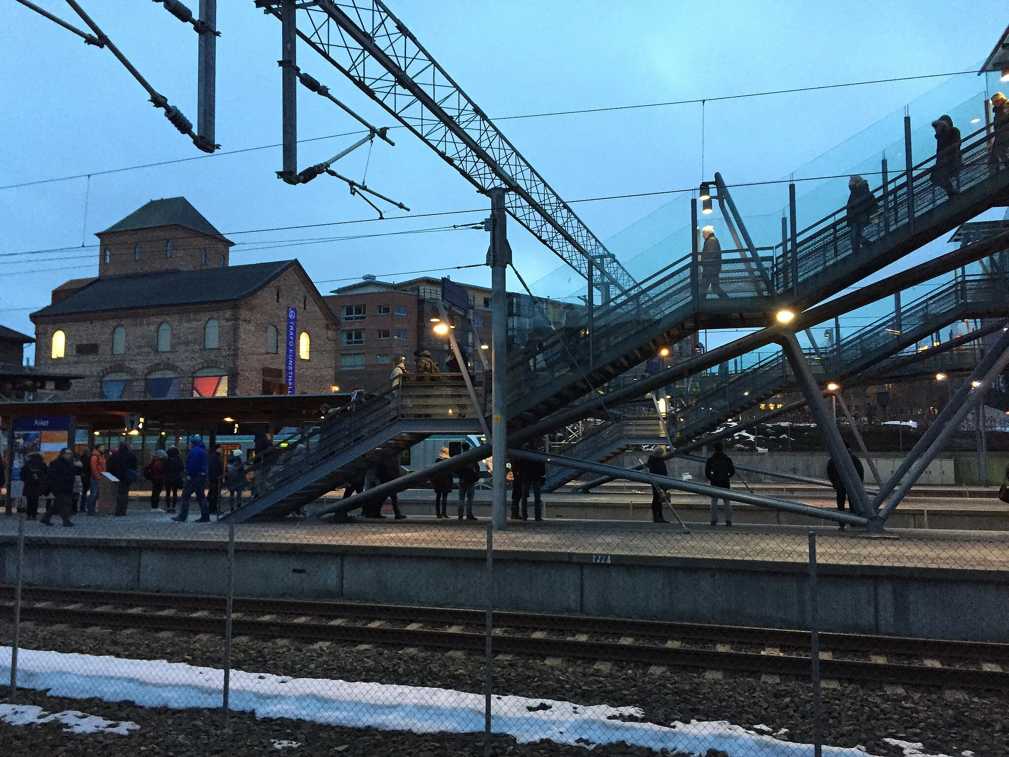 Photo showing: Asker stasjon ved kommunesenteret i Asker kommune