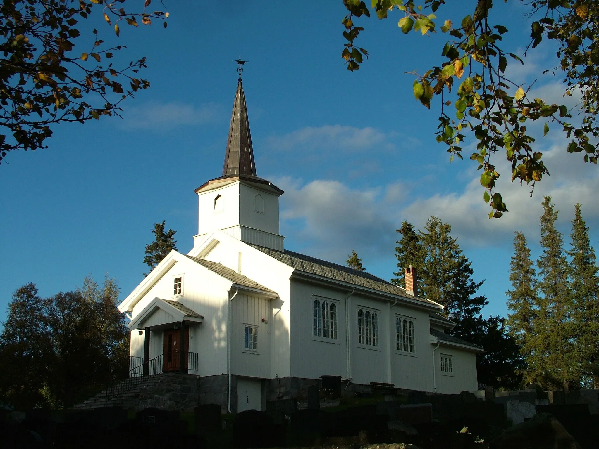 Photo showing: Norwegen, Kommune Hol, Geilo, die Kirche im September 2007