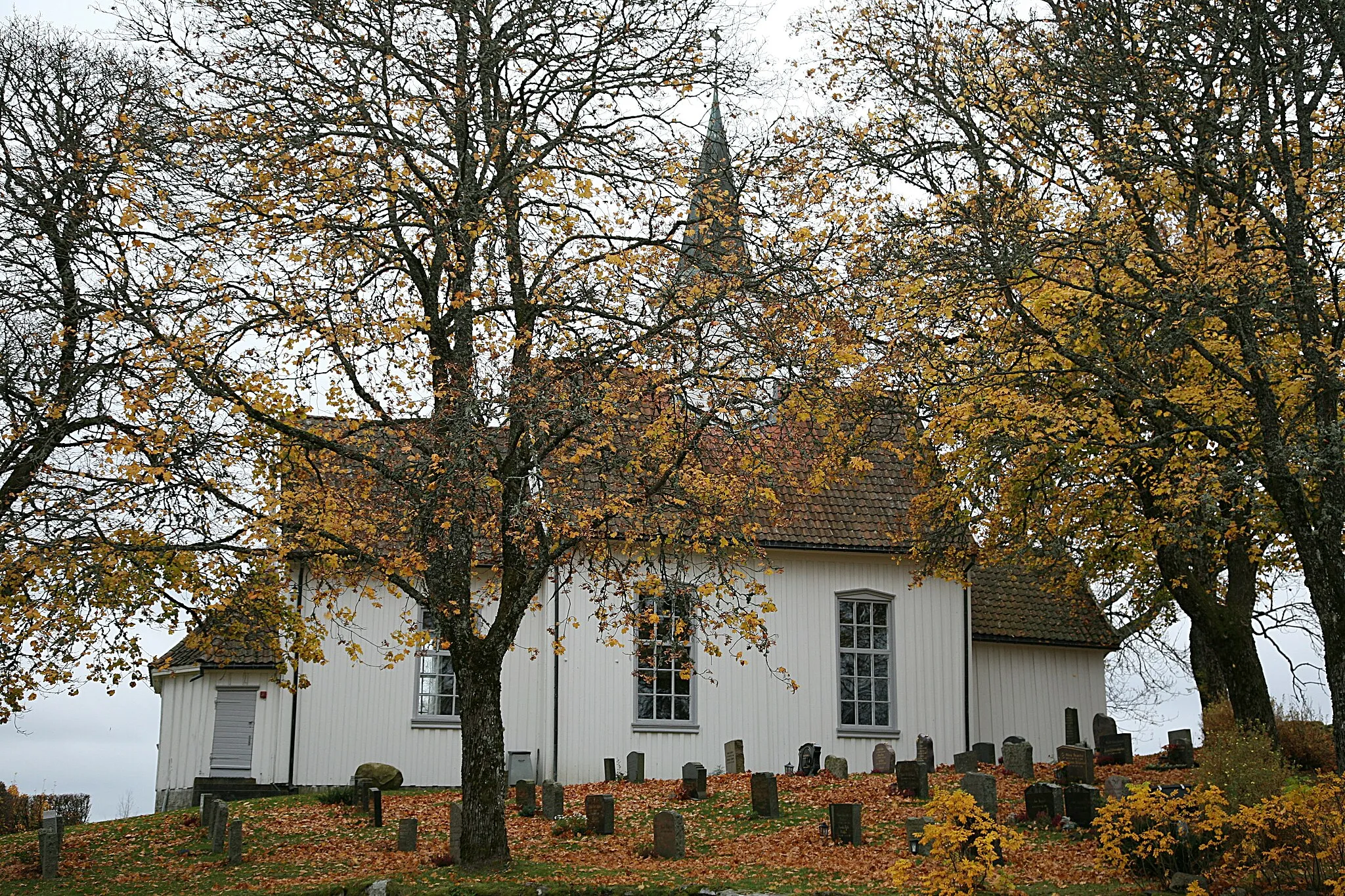 Photo showing: Hovin kirke. Church in Spydeberg, Østfold, Norway.