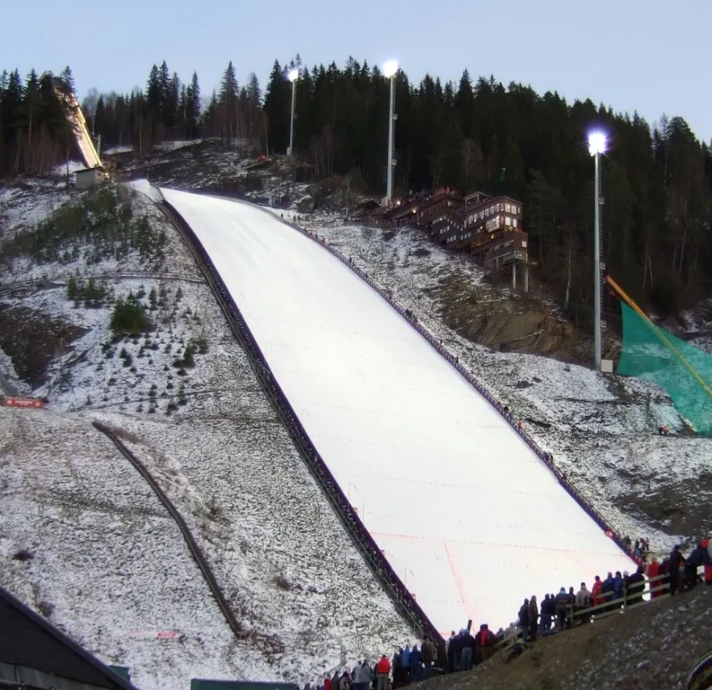 Photo showing: Vikersundbakken skiflying hill, Norway