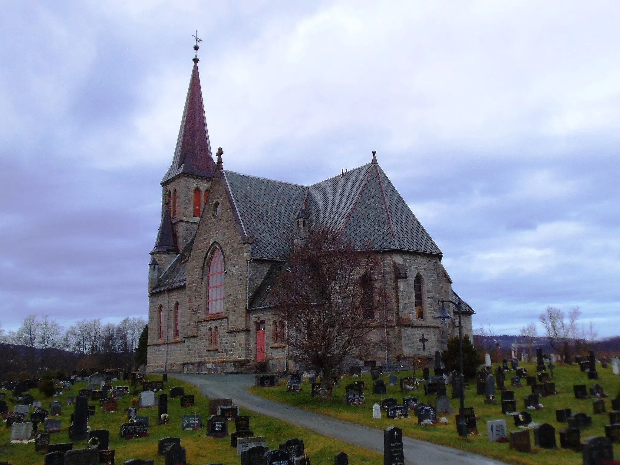 Photo showing: Church in Melhus.