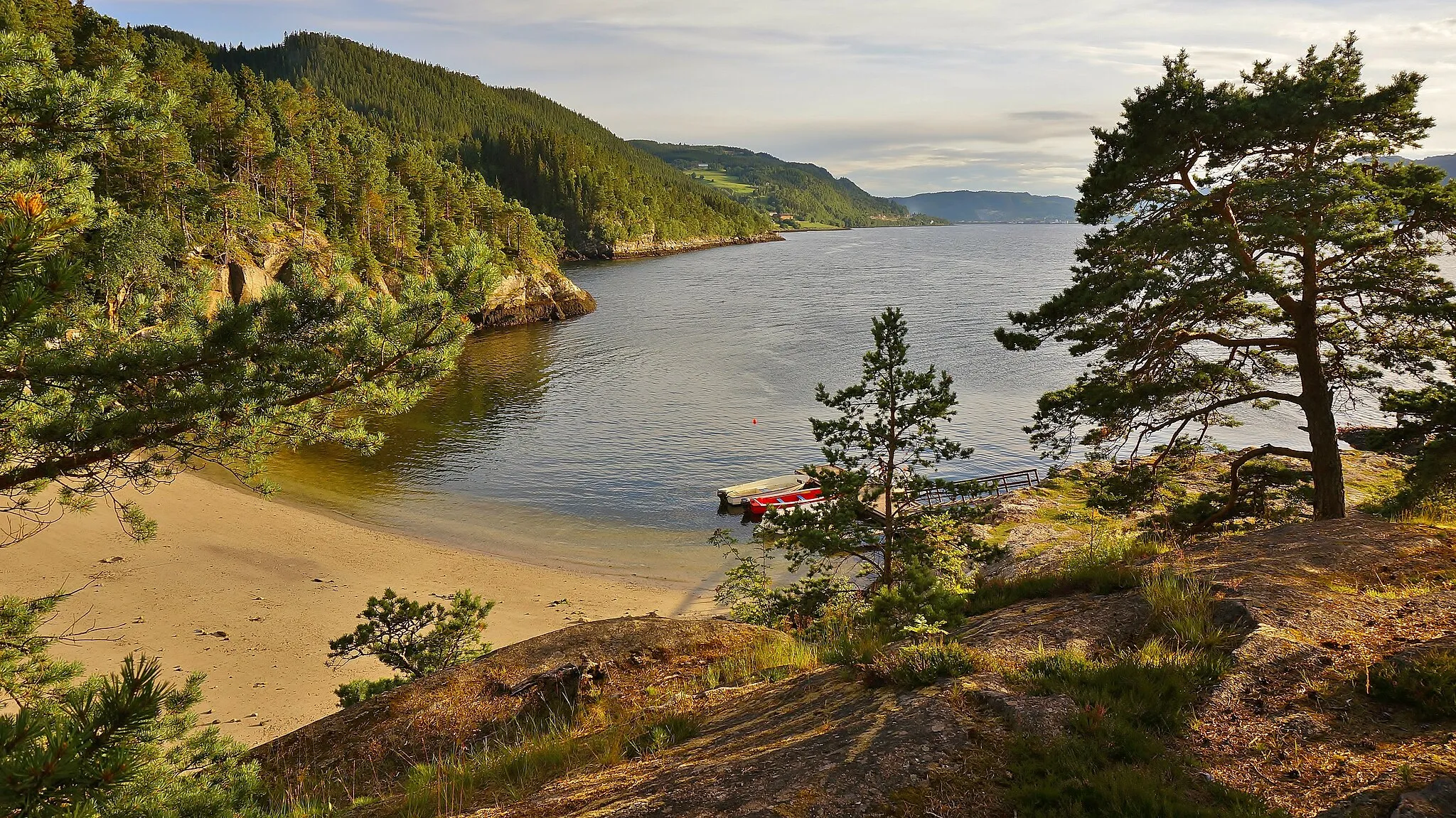 Photo showing: Trasavika Camping Norwegen