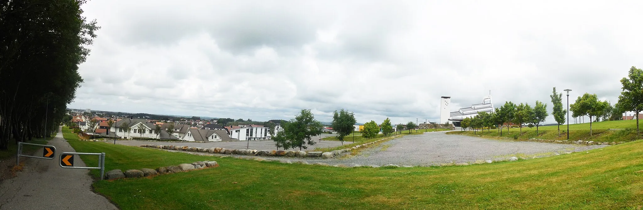 Photo showing: Nærbø Panorama seen from Rosk