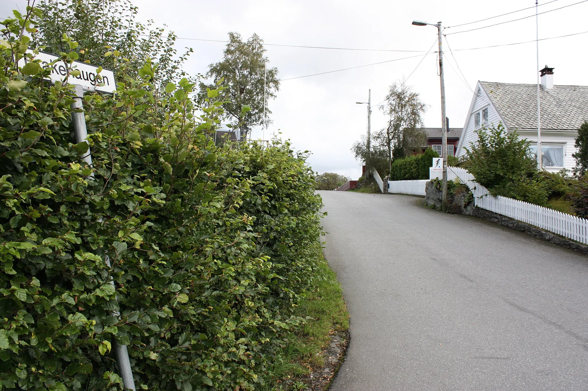 Photo showing: Brakehaugen, Fana, Bergen.