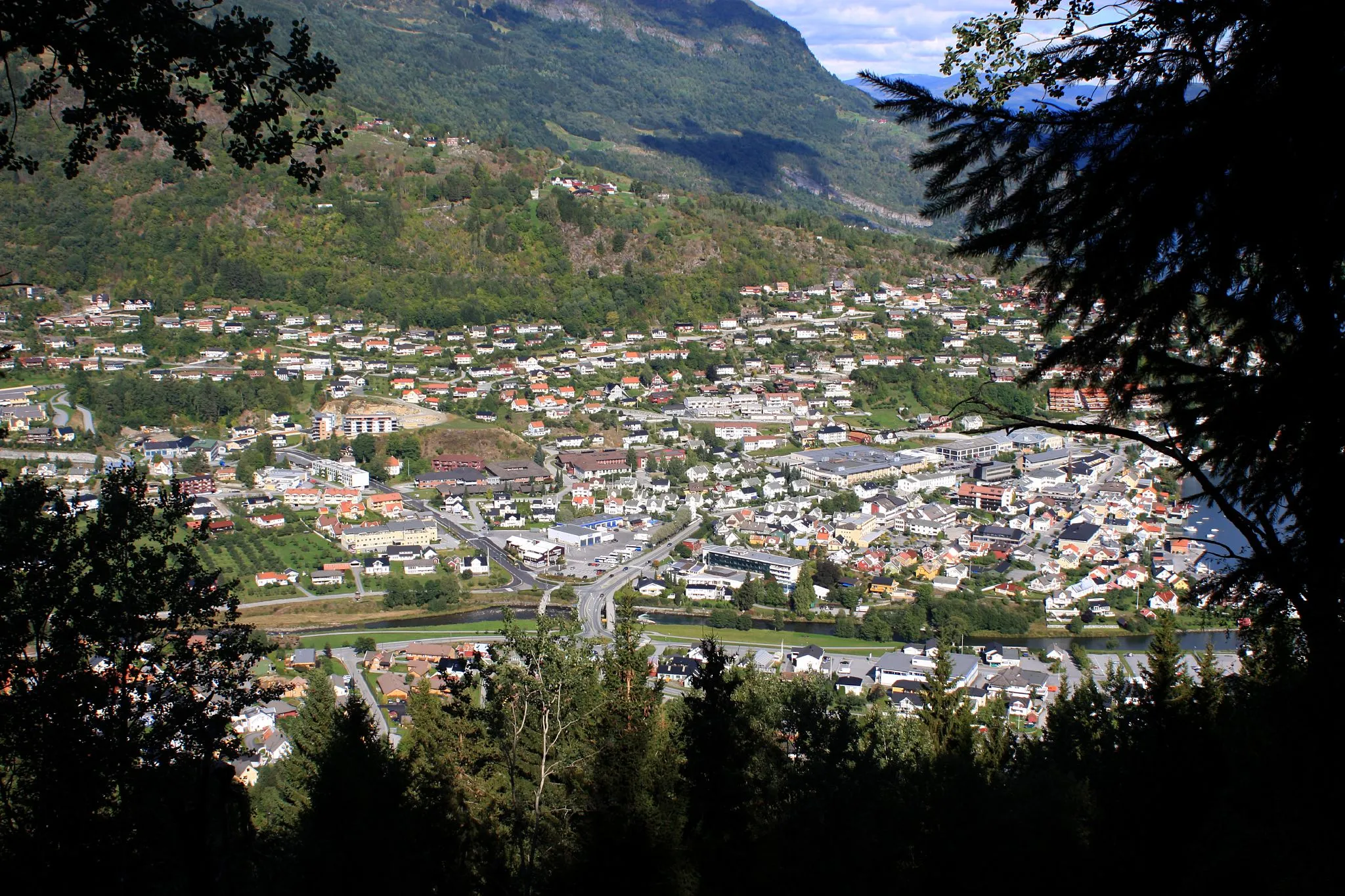 Photo showing: Sogndal, Norway